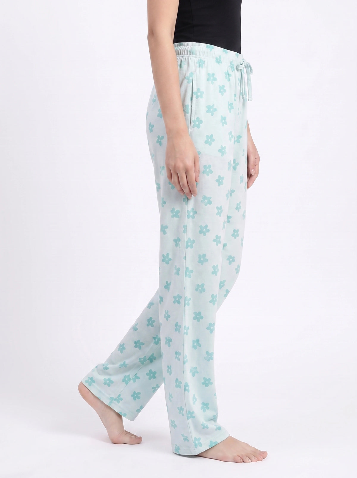 Cotton Trouser - Daisy Mint