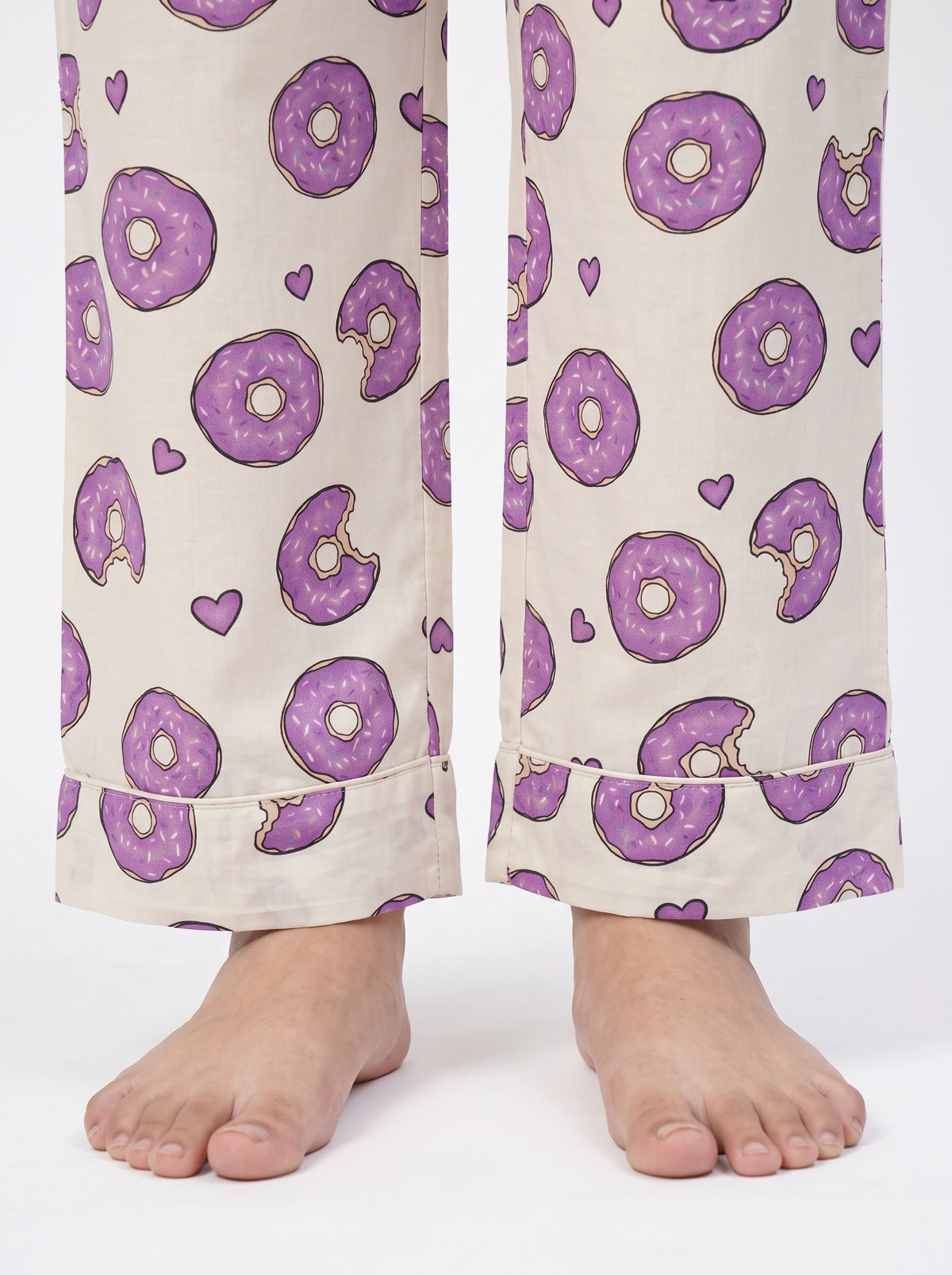 Linen PJ Set - Donut Bliss
