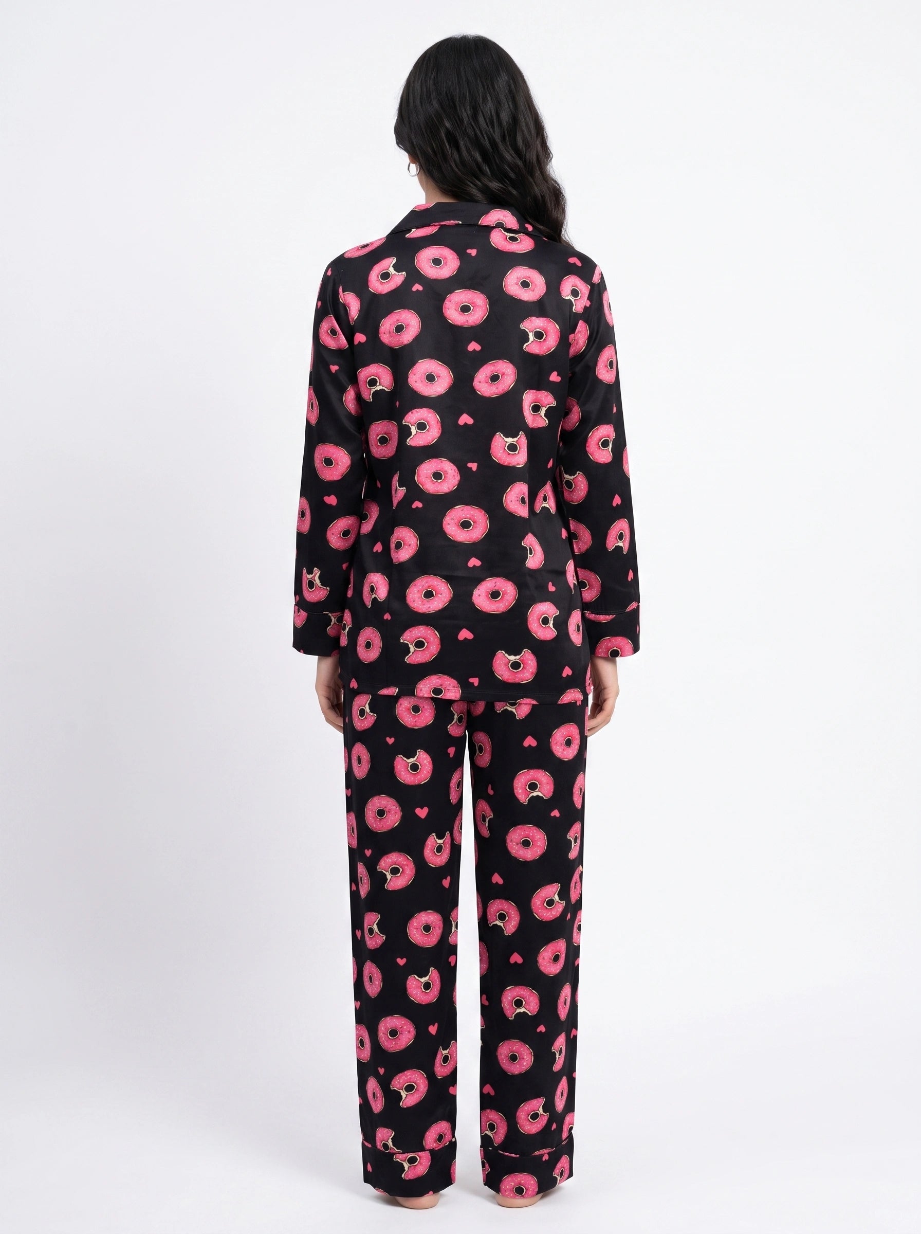 Linen PJ Set - Donut Delight