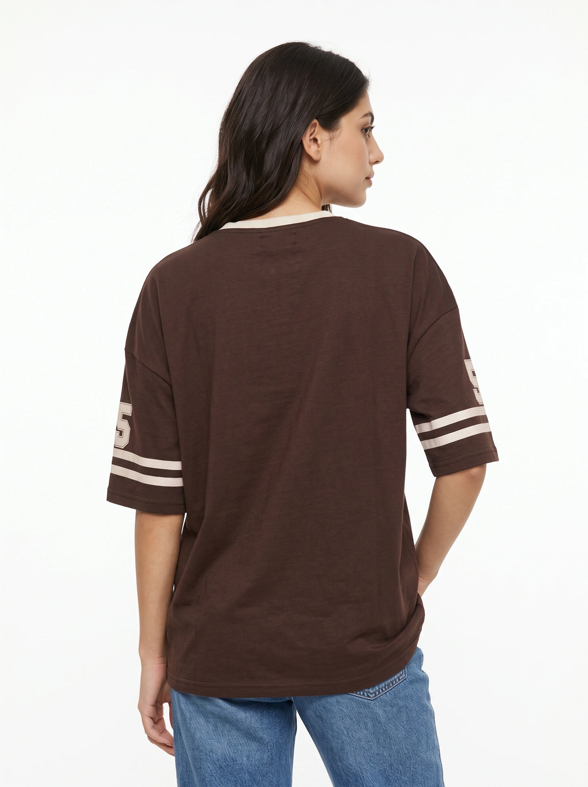 Drop Shoulder Graphic Tee - LA 95