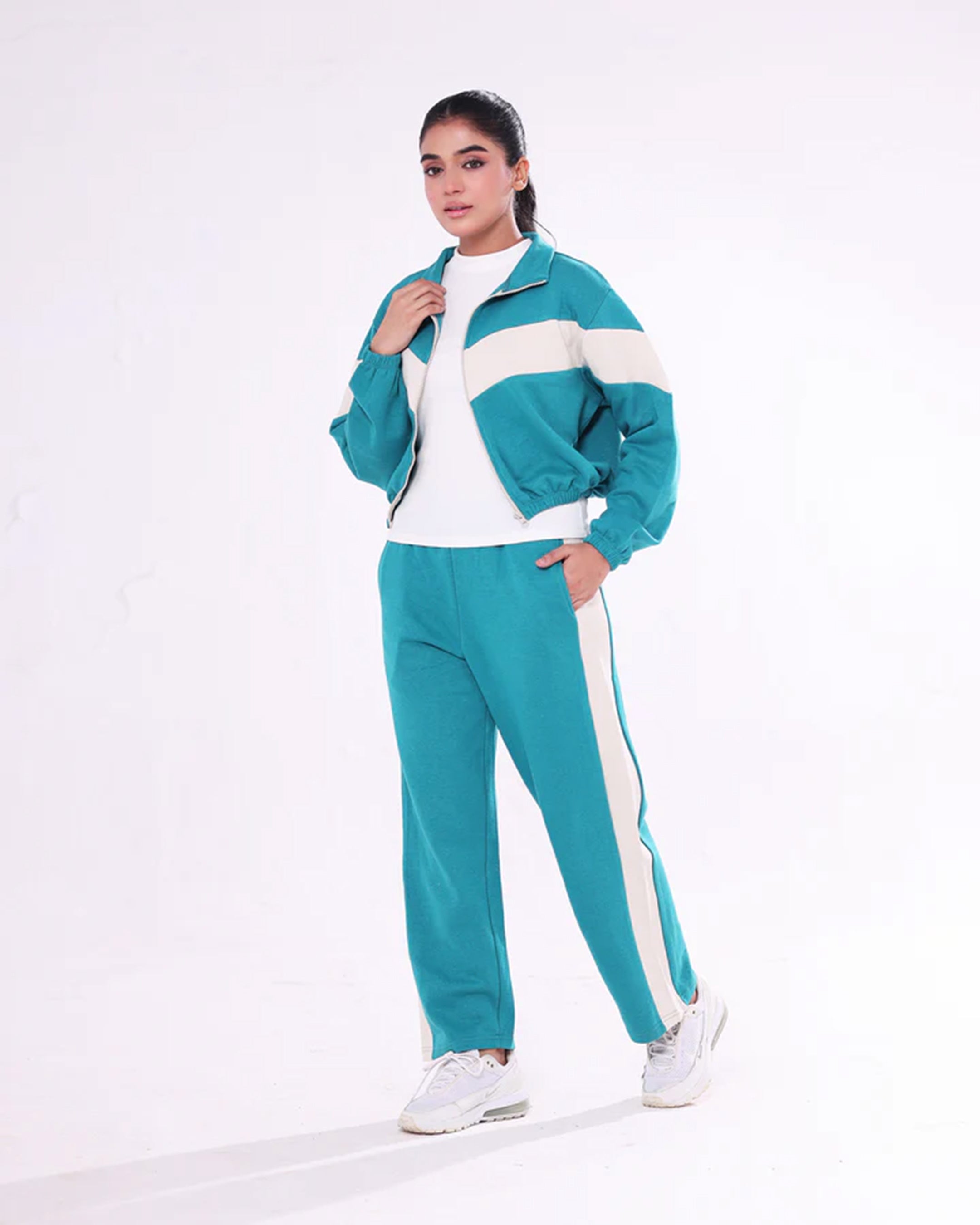Fleece Tracksuit – Cool Fit - Green