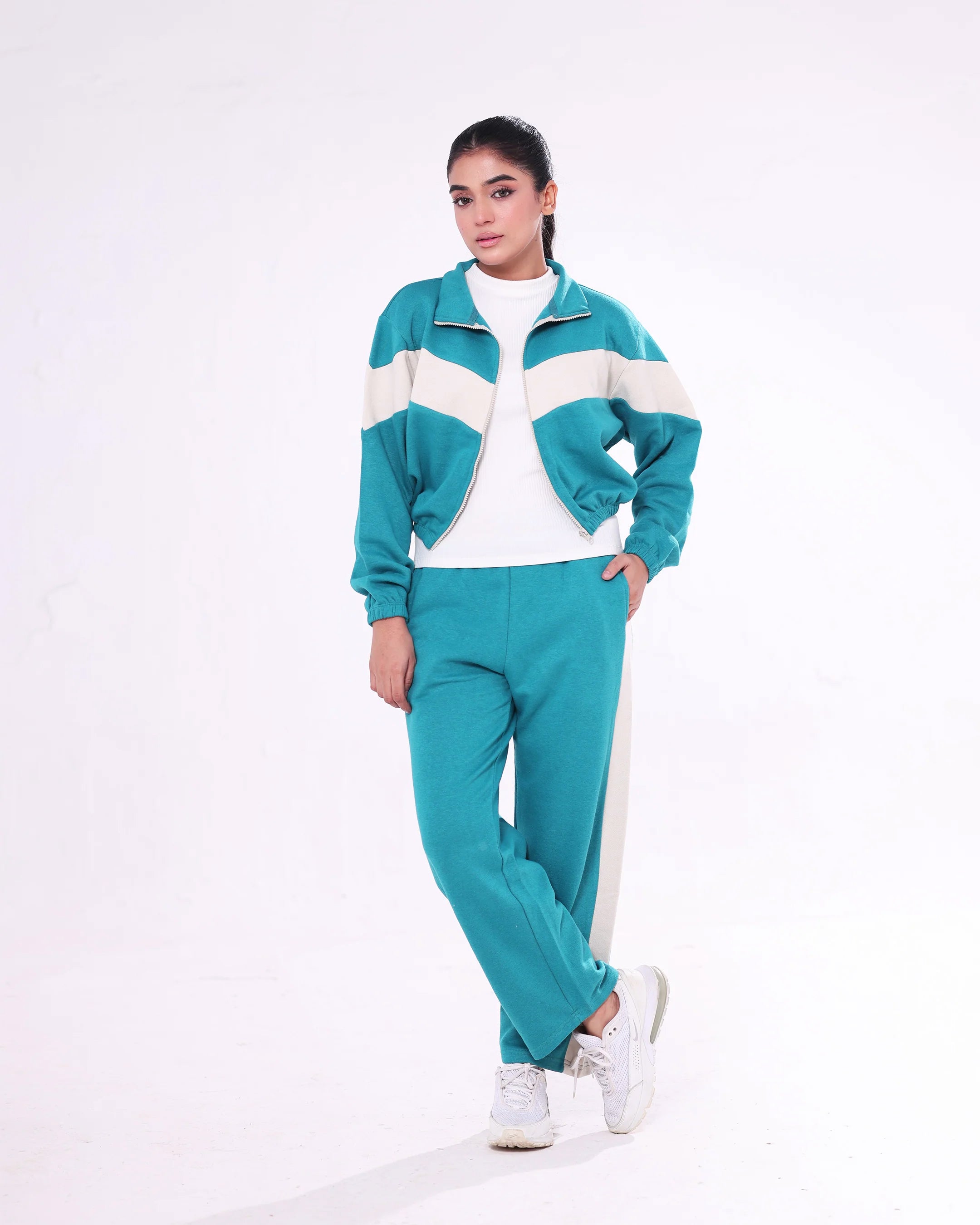 Fleece Tracksuit – Cool Fit - Green
