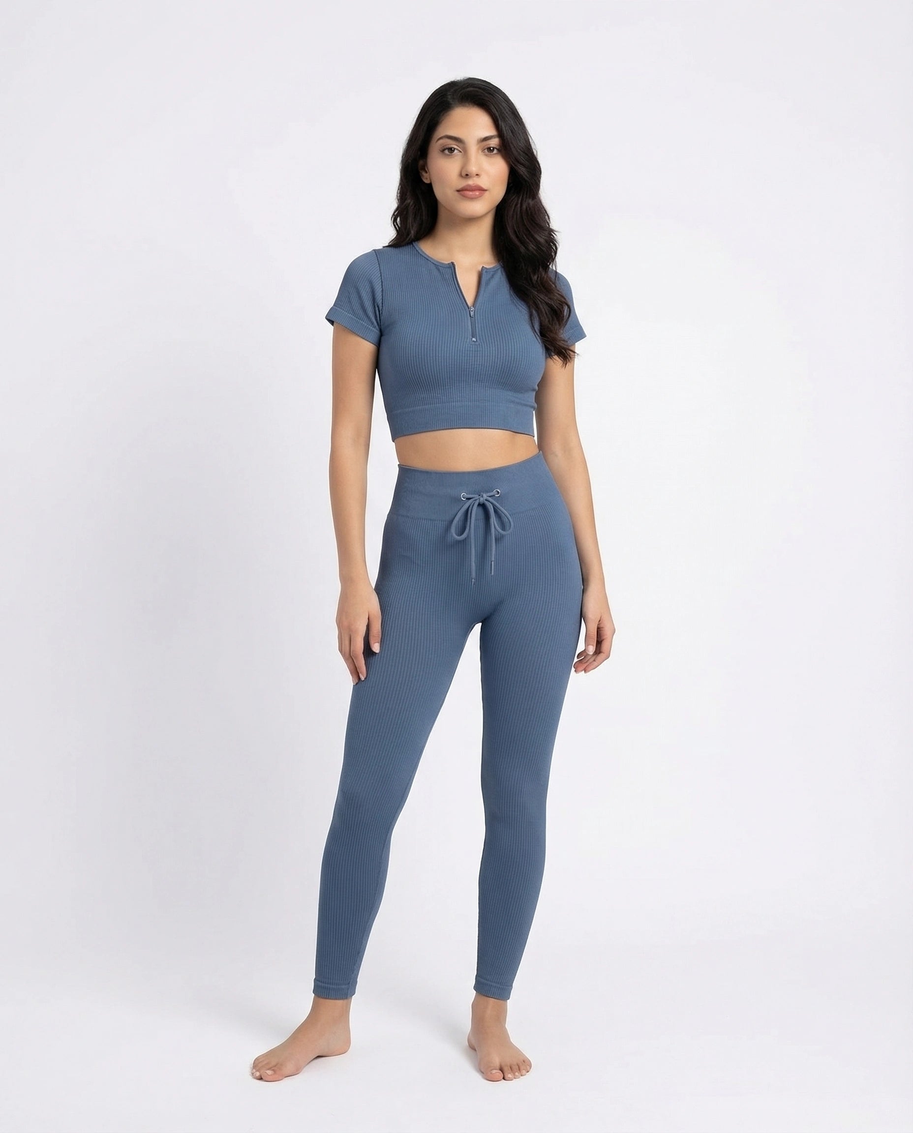 Activewear Set - Zen Fit - Sky Blue