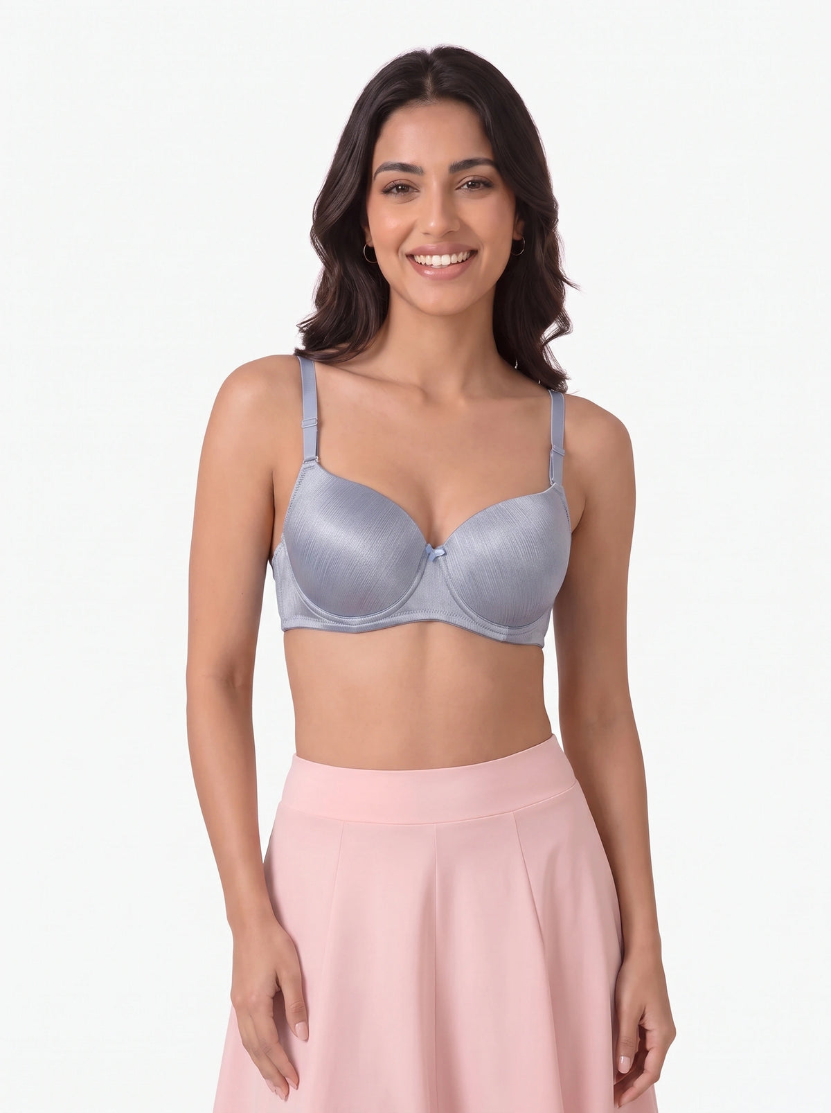 Padded Push-up Bra - Glowe - Soft Blue