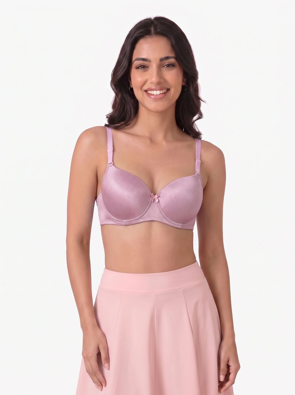 Padded Push-up Bra - Glowe - Pink