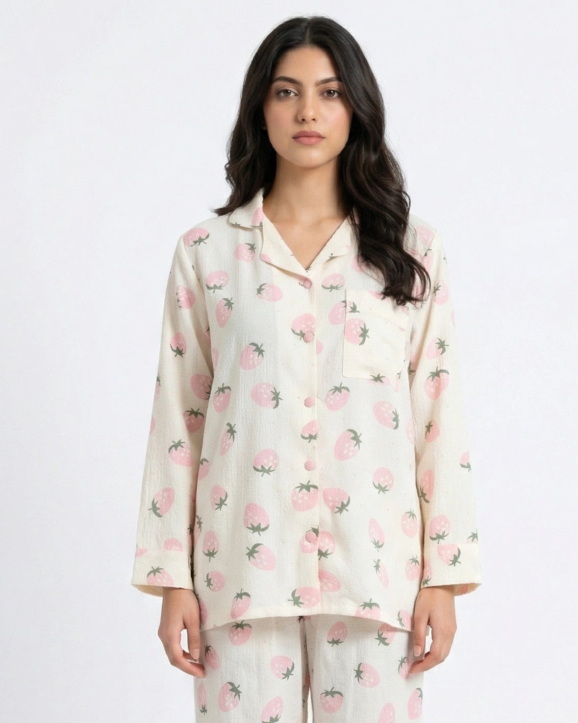 Summer Pajama Suit - Juicy Blush