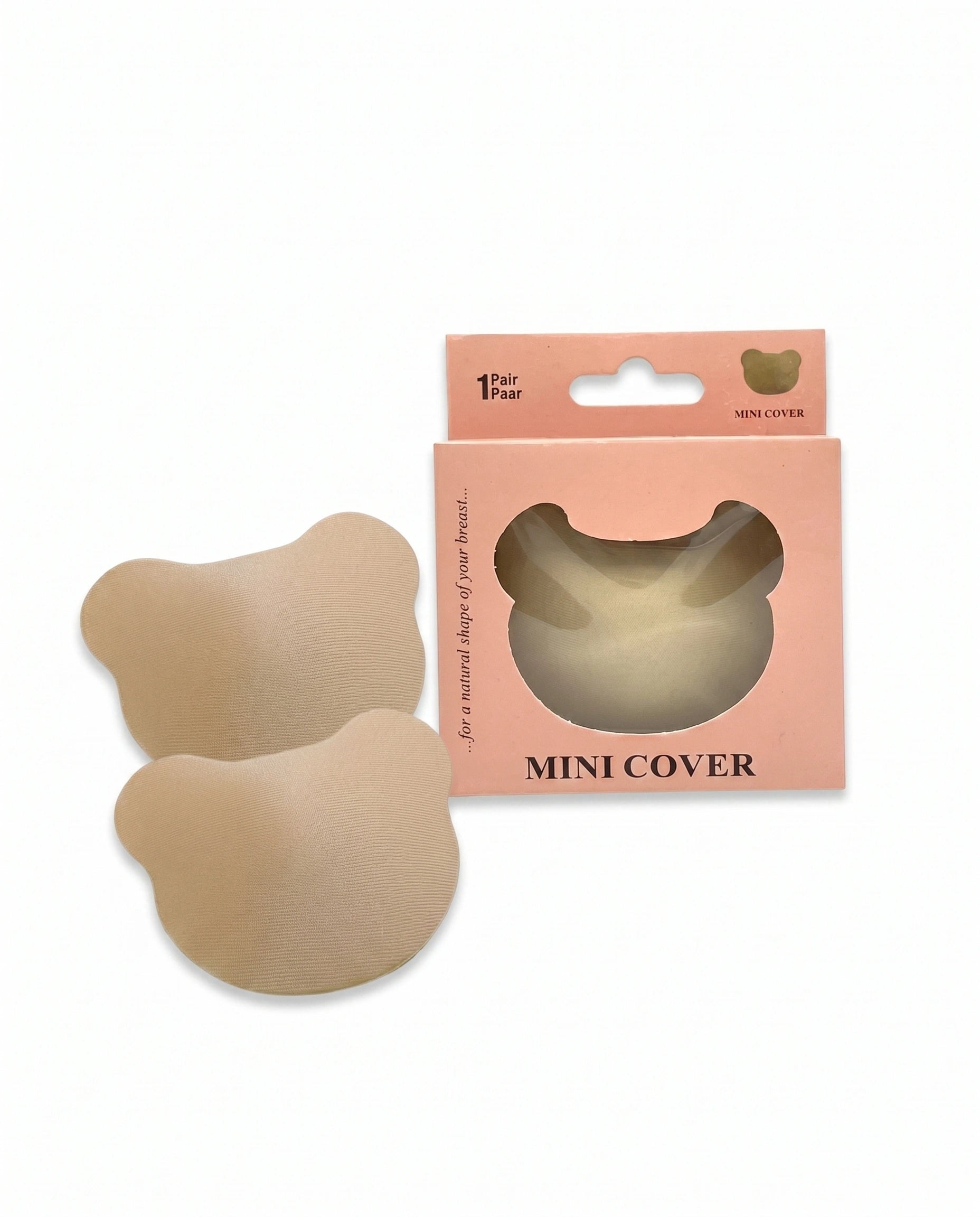Teddy Shaped Silicone Nipple Cover