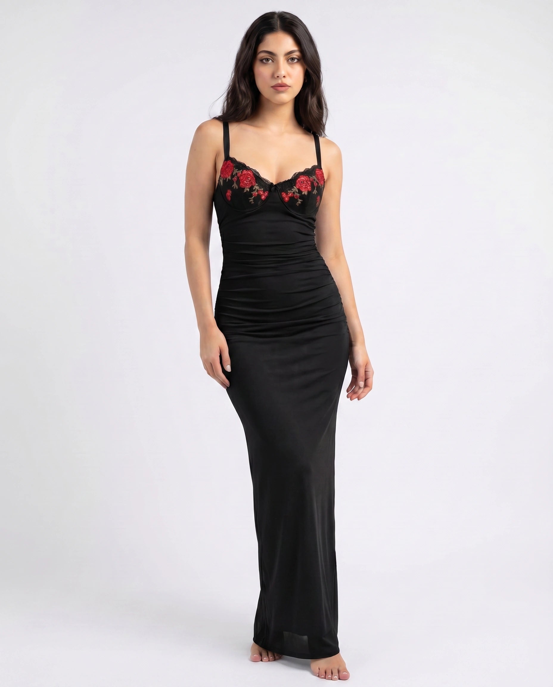 Lingerie Gown – Allure Sculpt - Black