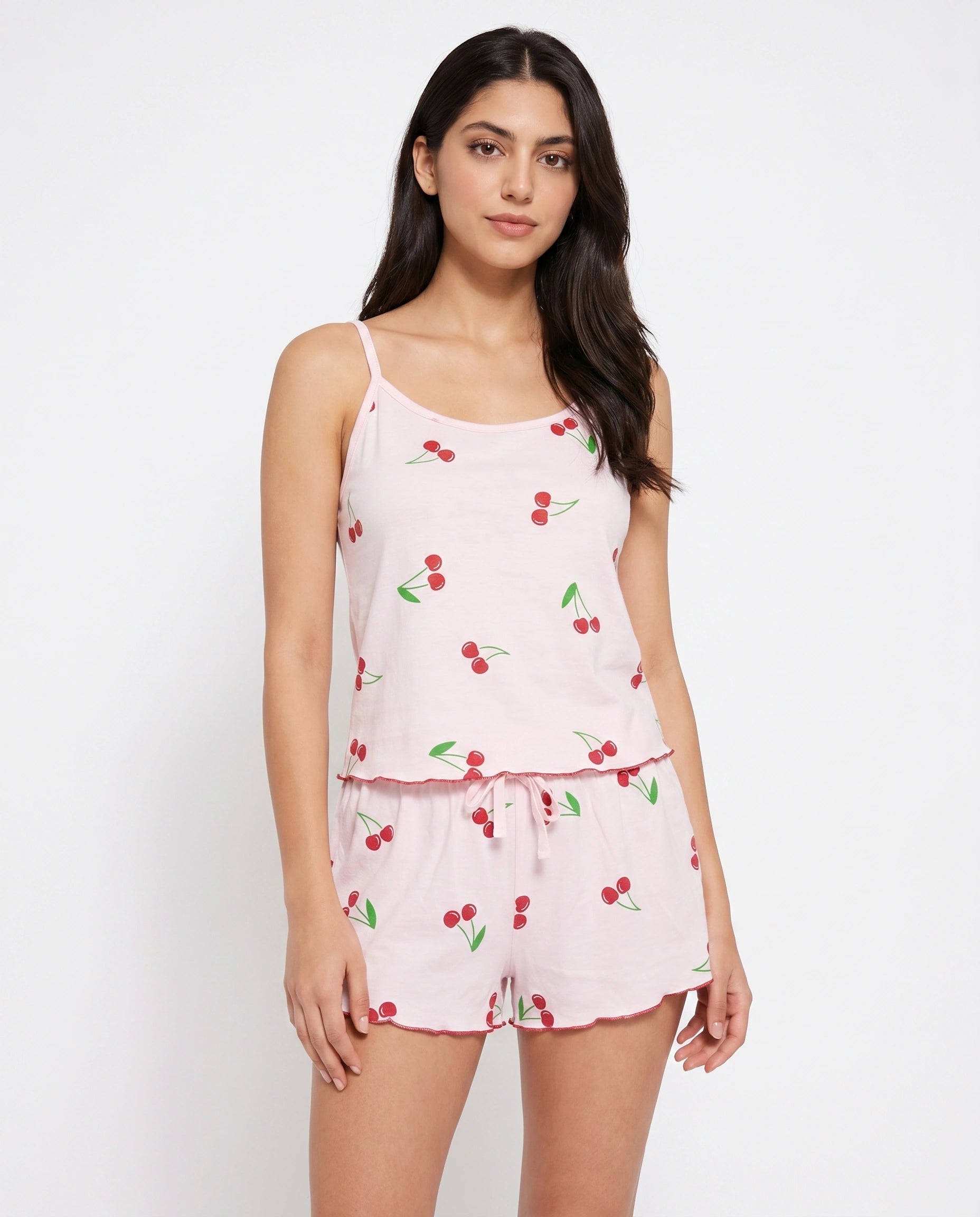 Cami Set - Cherry Breeze - Pink