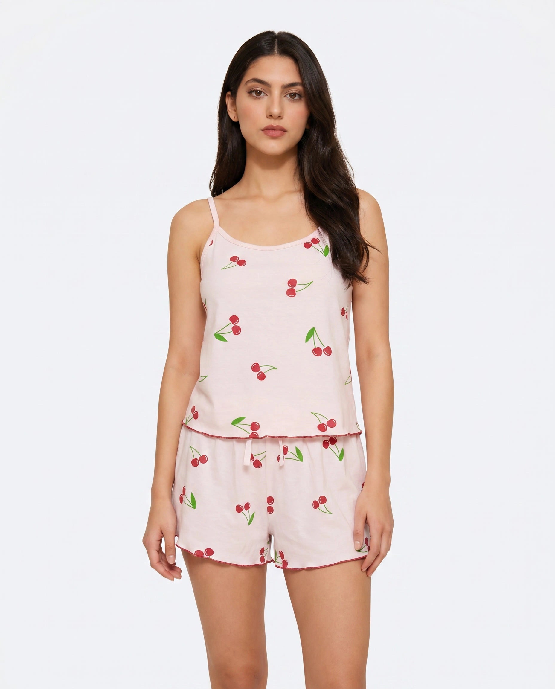 Cami Set - Cherry Breeze - Pink