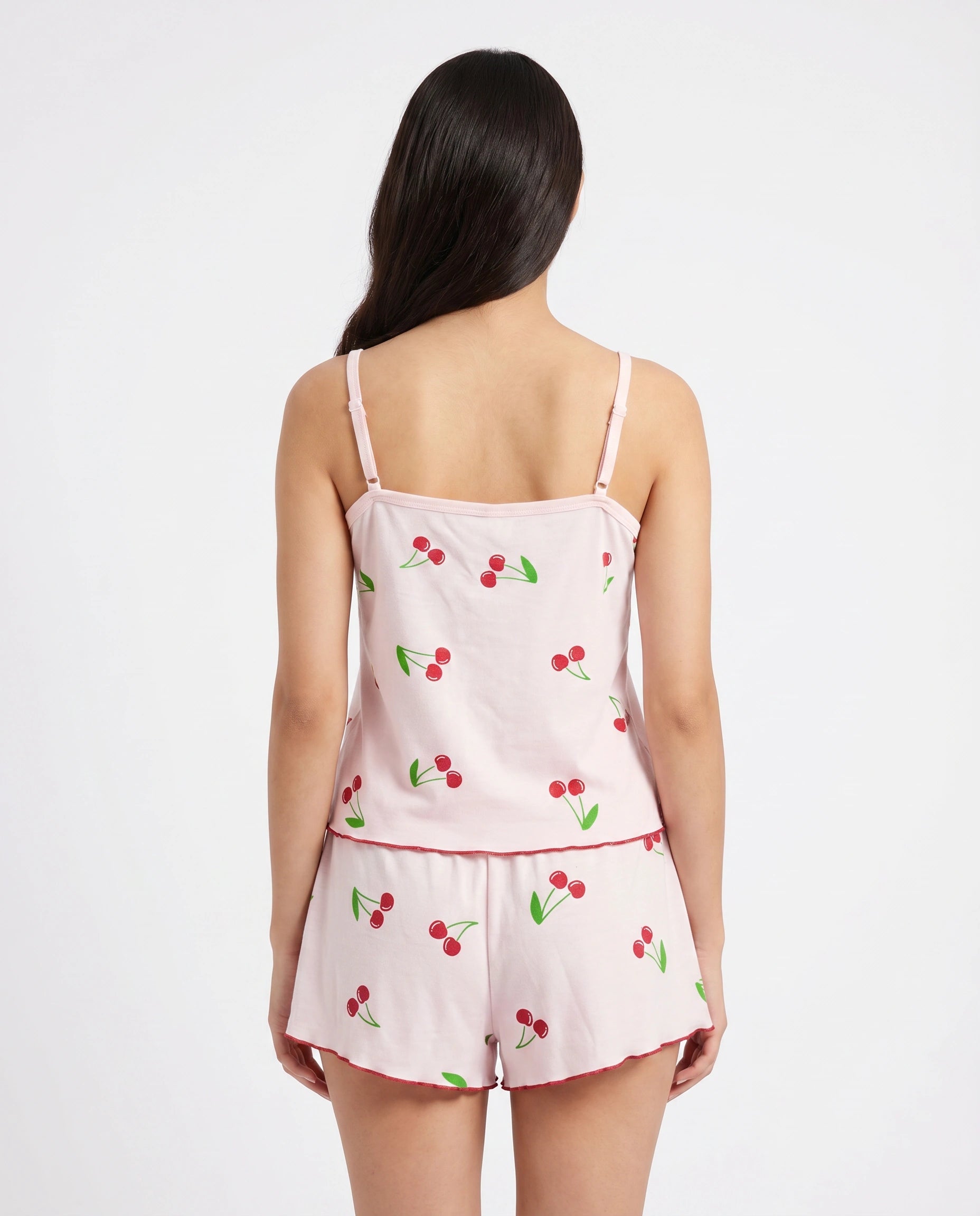 Cami Set - Cherry Breeze - Pink