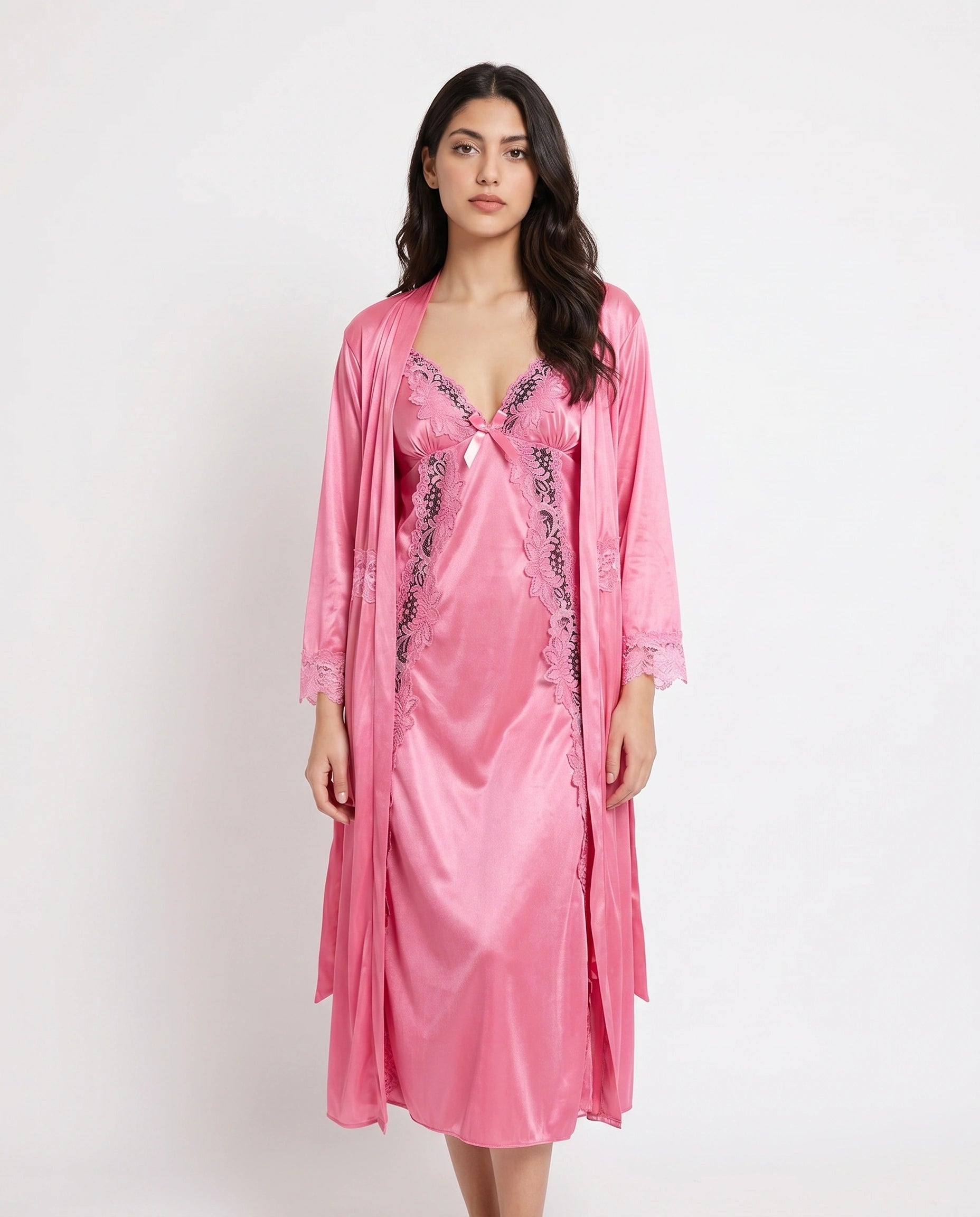 Gown Set - Valmira - Pink