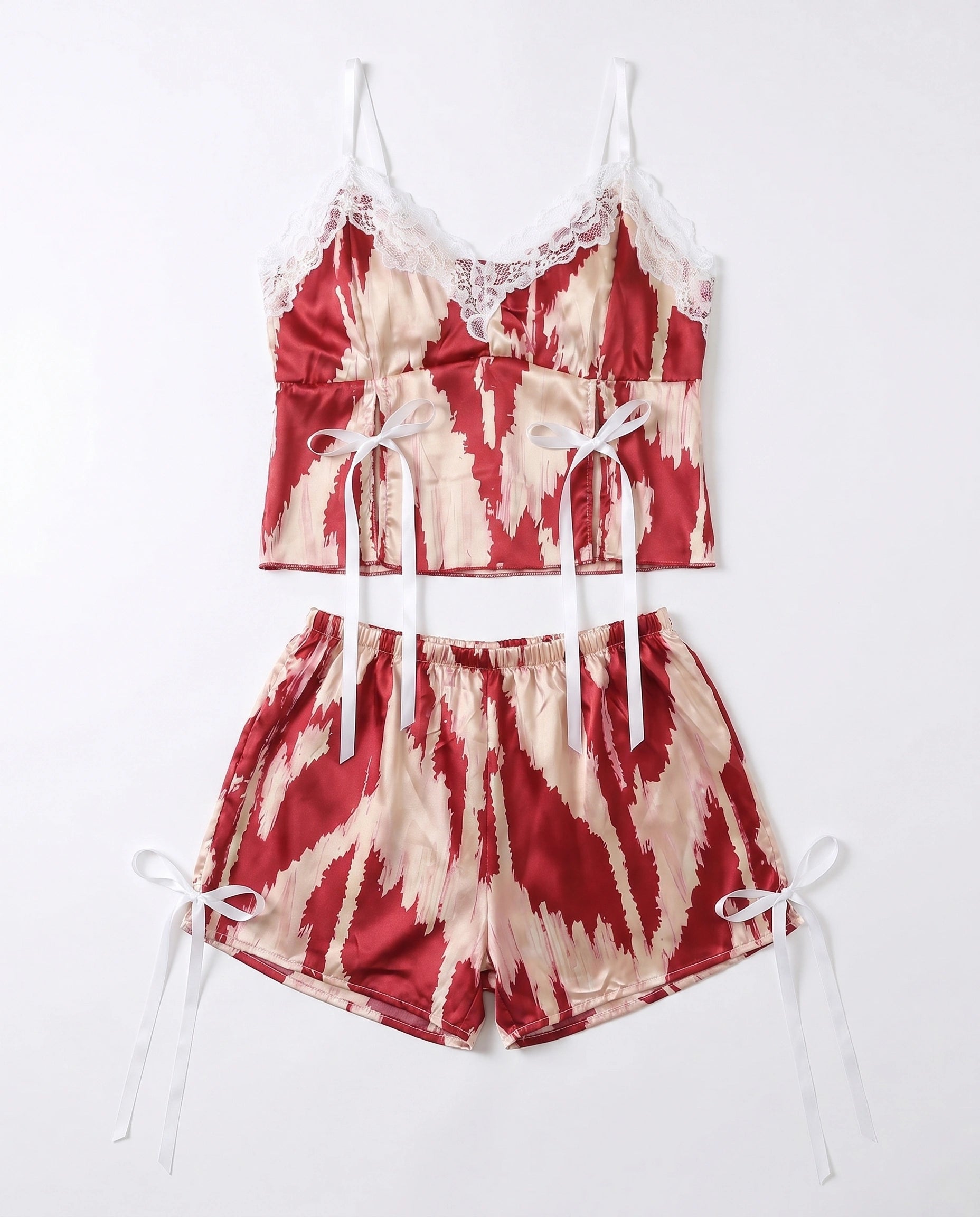 Babydoll Lingerie  - Elaine - Maroon