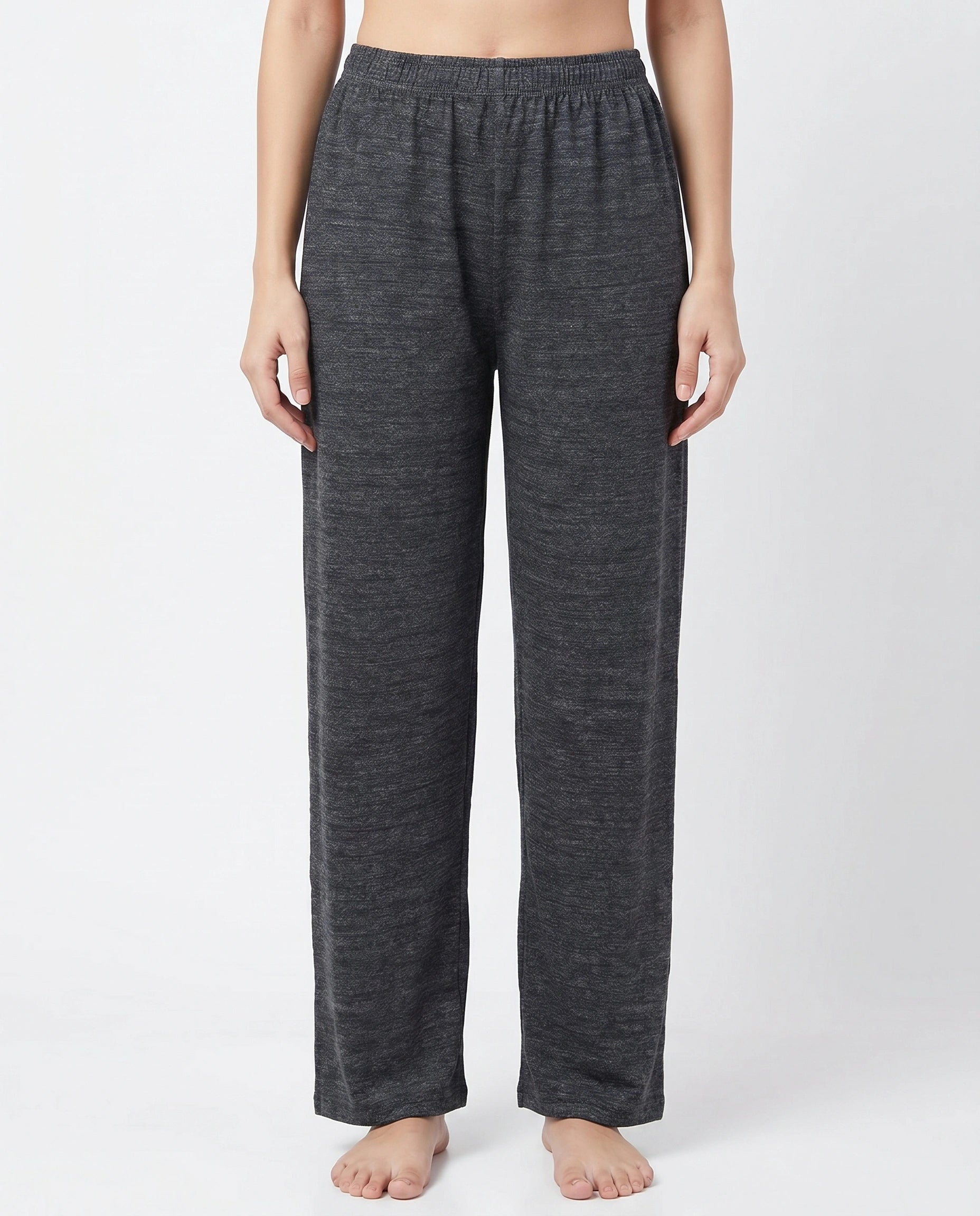 Soft Ease - Cotton Relax Trouser - Black
