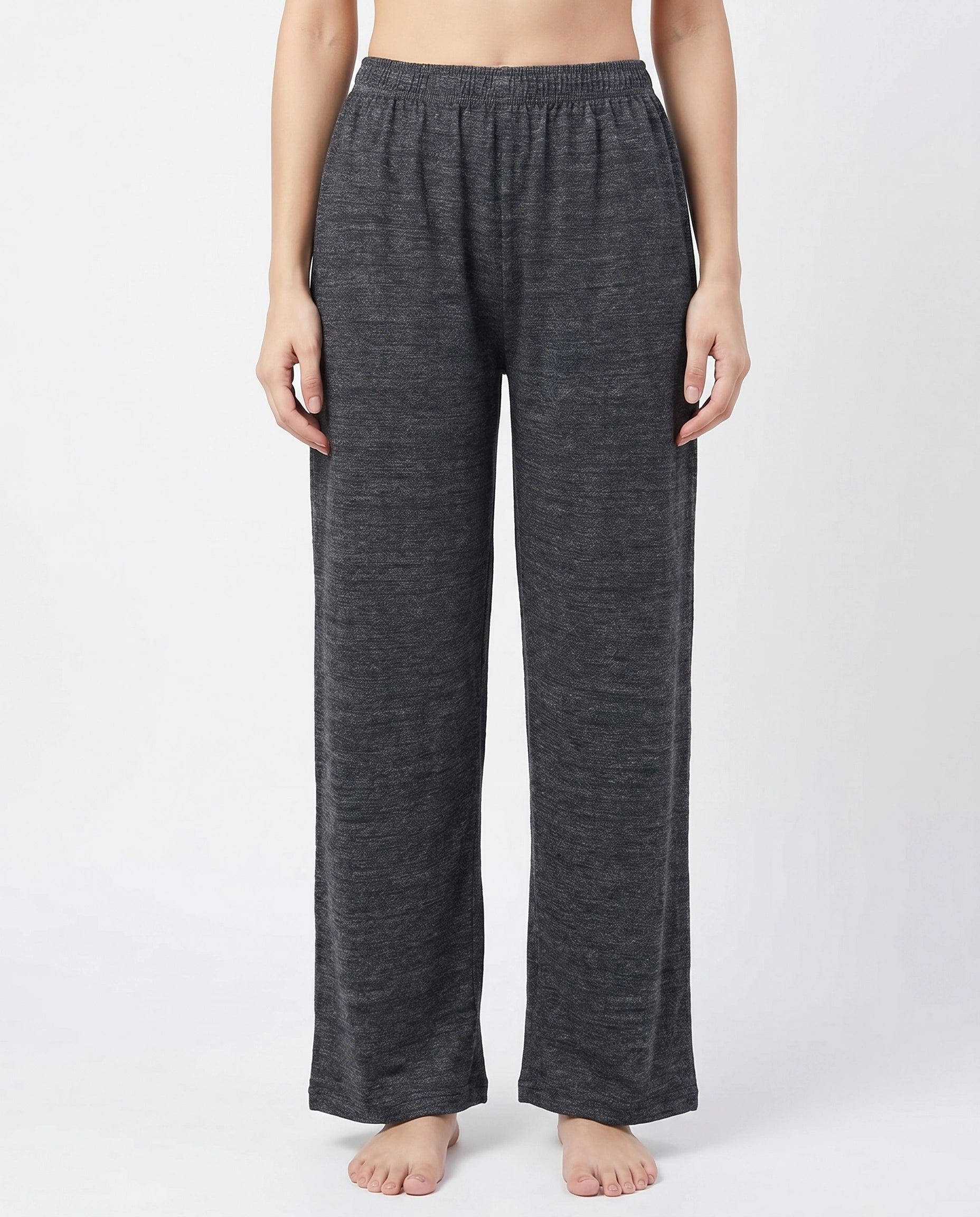 Soft Ease - Cotton Relax Trouser - Black