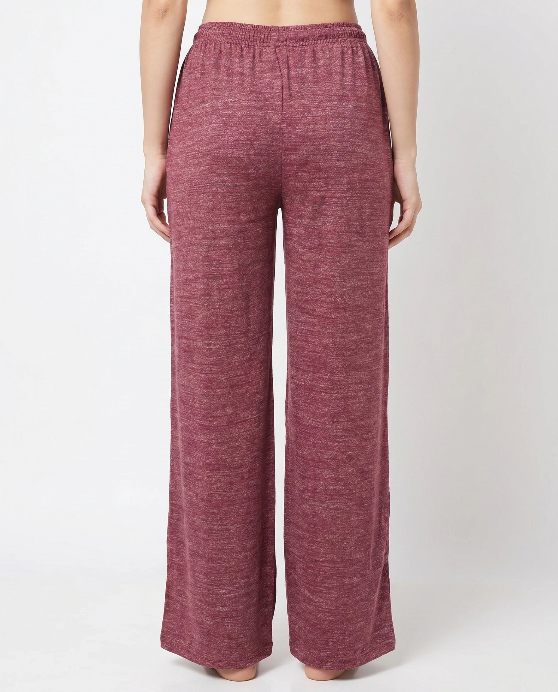 Soft Ease - Cotton Relax Trouser - Maroon