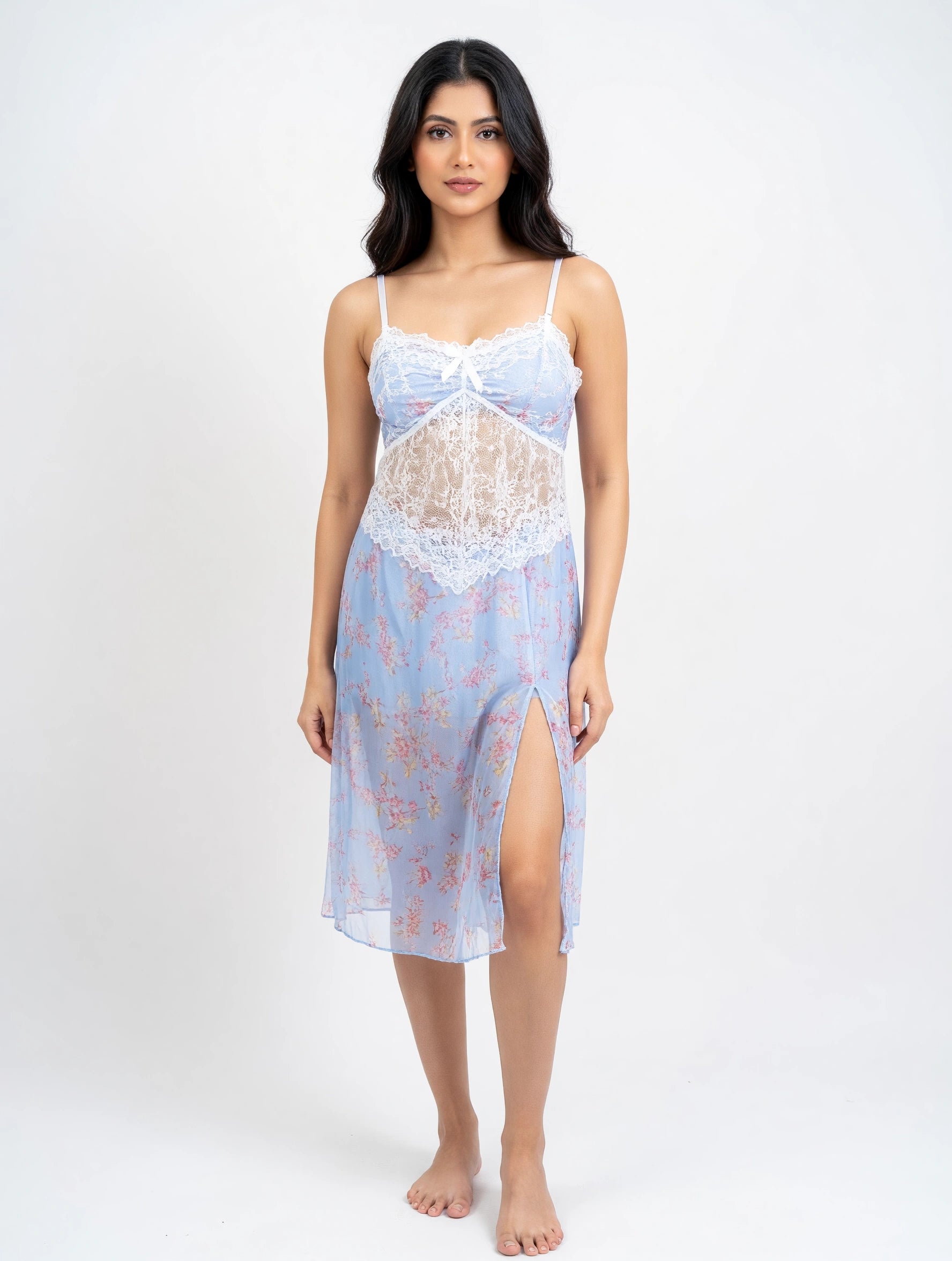 Babydoll Lingerie  - Klyra - Blue