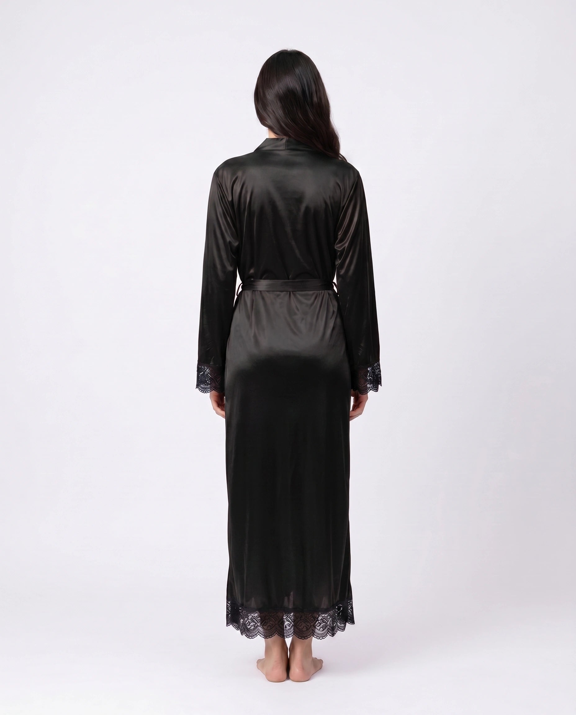 Artistry -Lace Long Robe