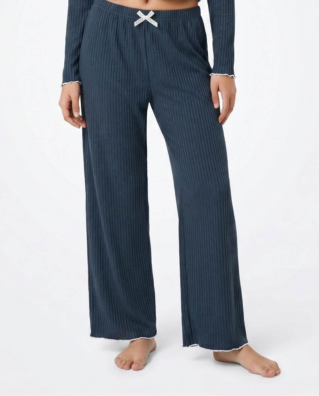 Cotton PJ Set - Midnight Comfort - Blue
