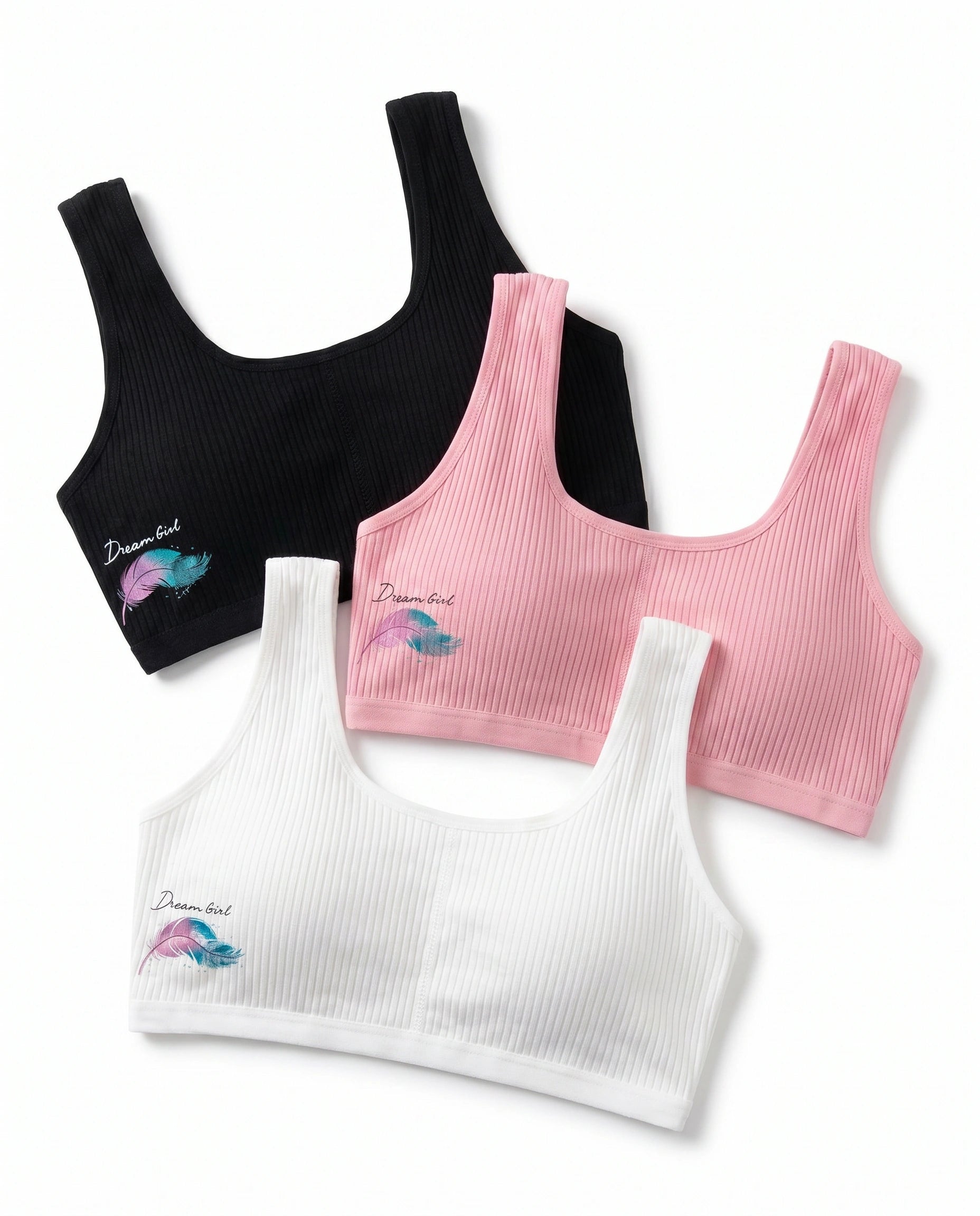 Pack Of 3 Teenage Bra - Wispy