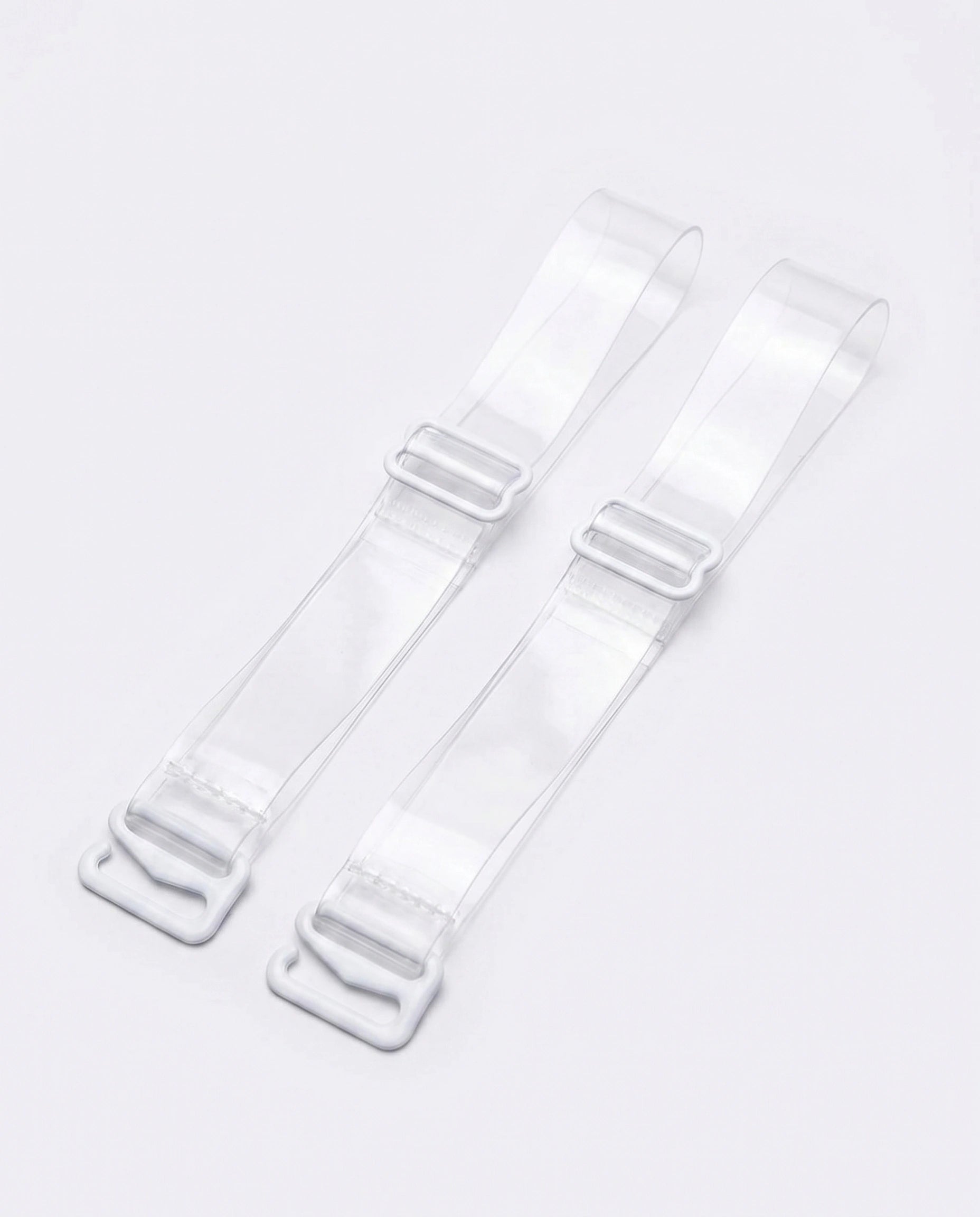 Textured Transparent Wide Strap