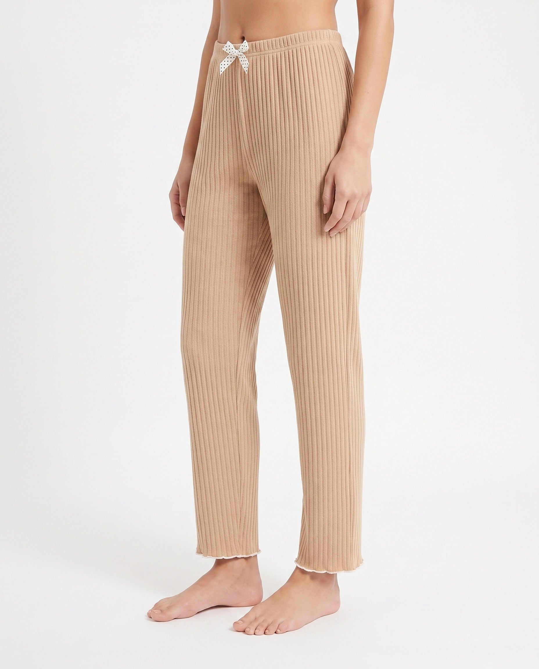 Cotton Trouser- Midnight Comfort - Beige