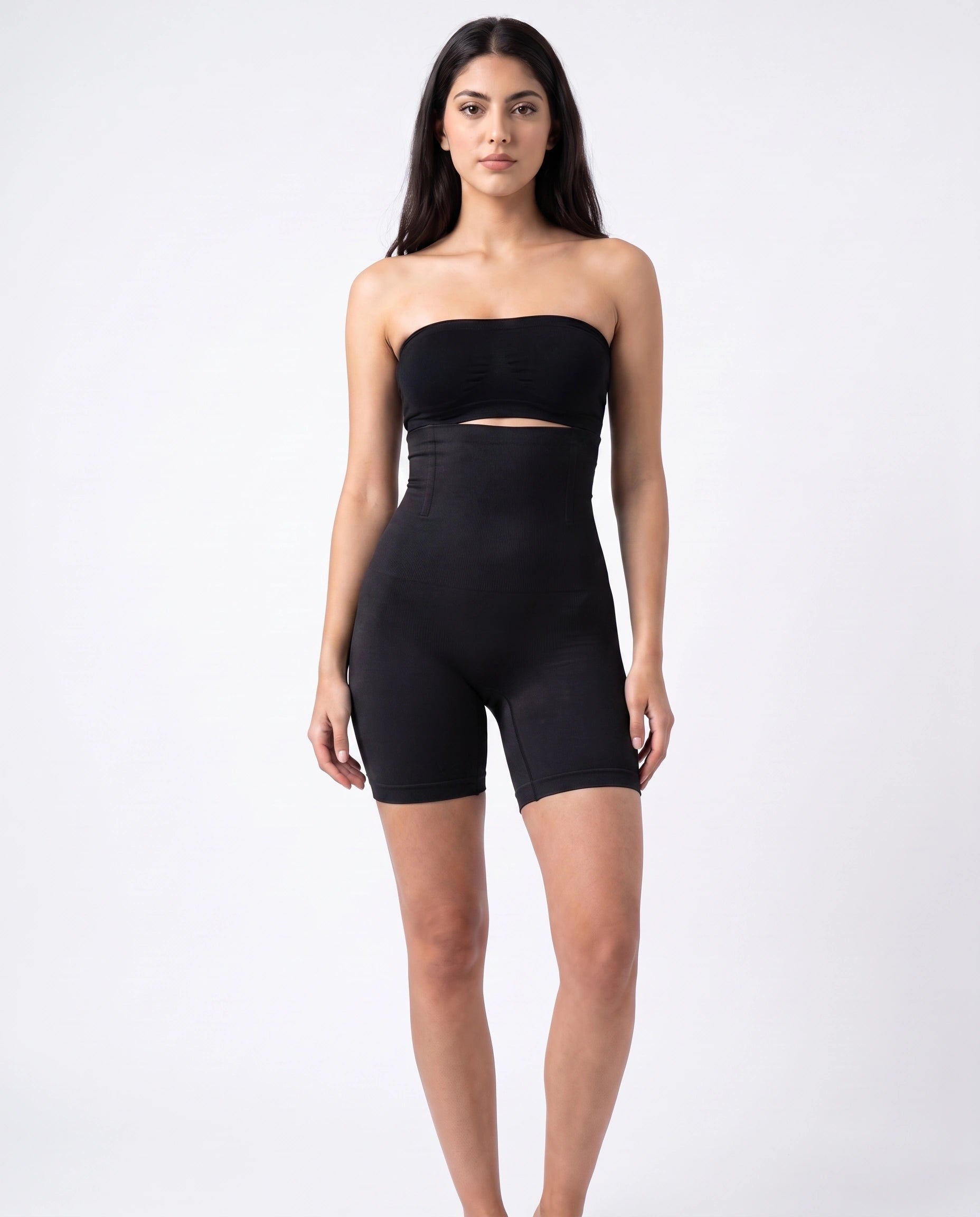 Half Body High-Waist Shaper - Black