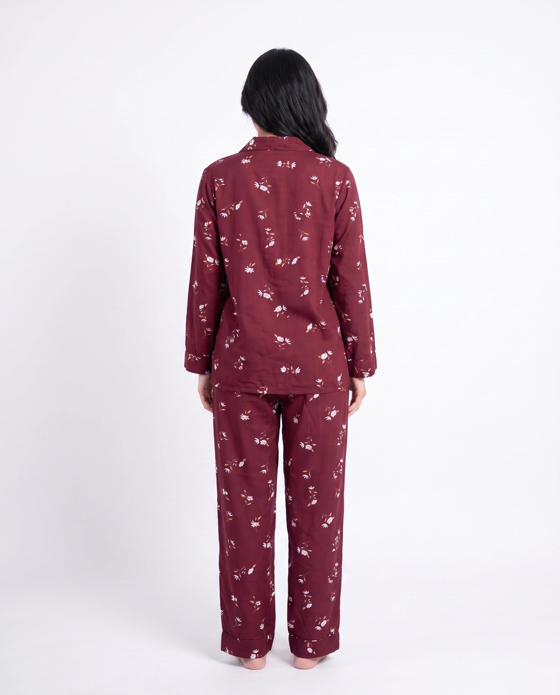 Linen Pajama Suit - Botanica