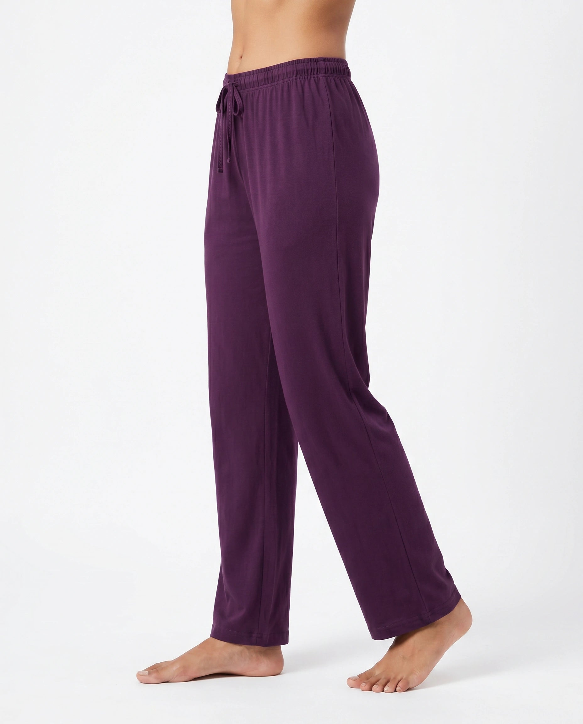 Cotton Trouser - Everyday Comfort - Purple