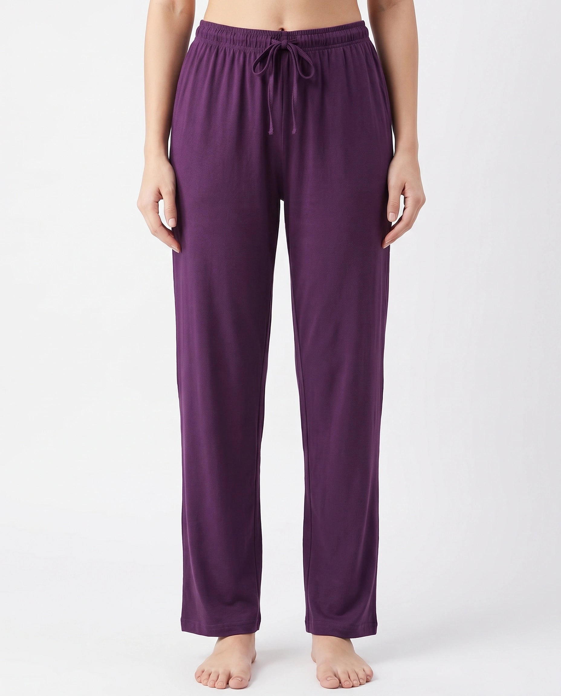 Cotton Trouser - Everyday Comfort - Purple