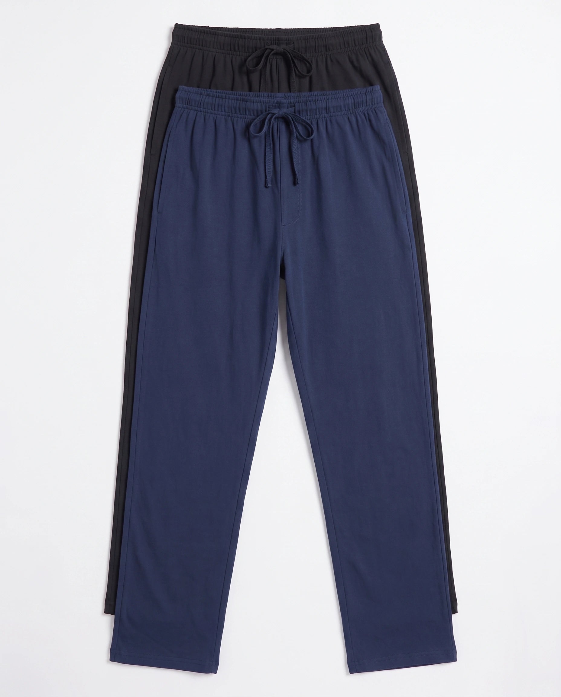 Pack of 2 Trousers - Comfy Sleep - Black & Blue