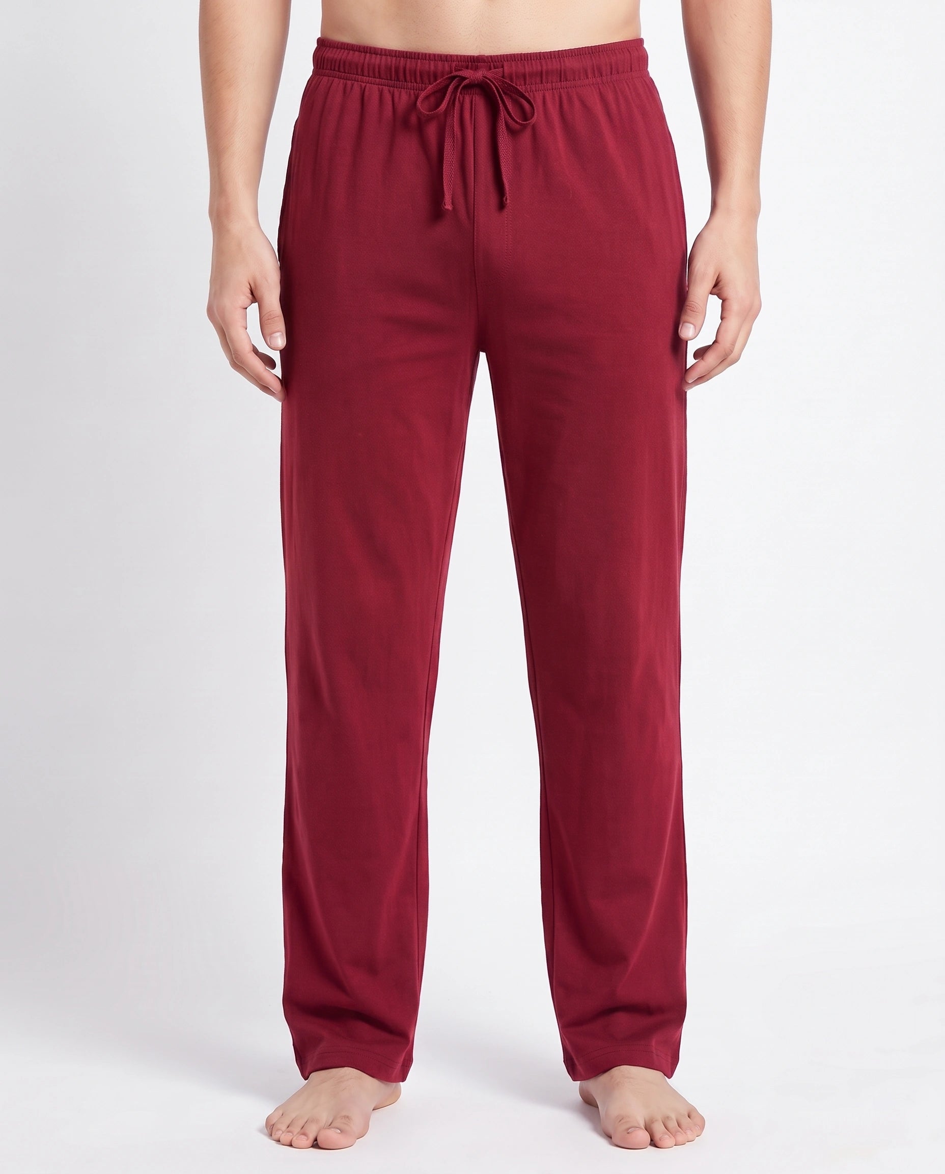 Pack of 2 Trousers - Comfy Sleep - Black & Maroon