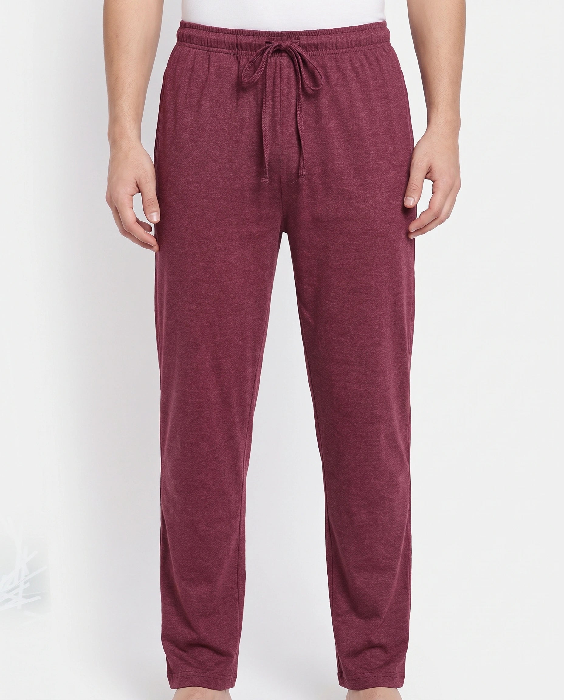Pack of 2 Trousers - Comfy Sleep - Blue & Maroon