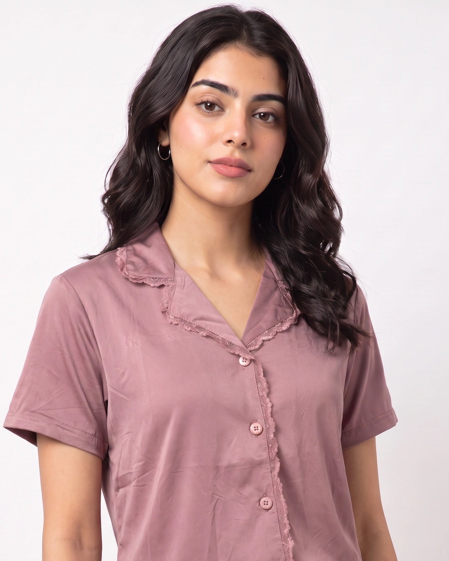 Silk PJ Set - Rosia - Champagne