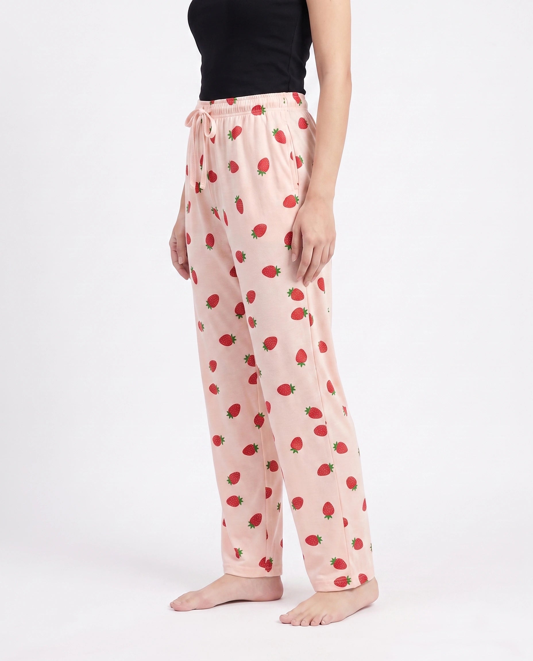 Cotton Trouser - Berry Daze