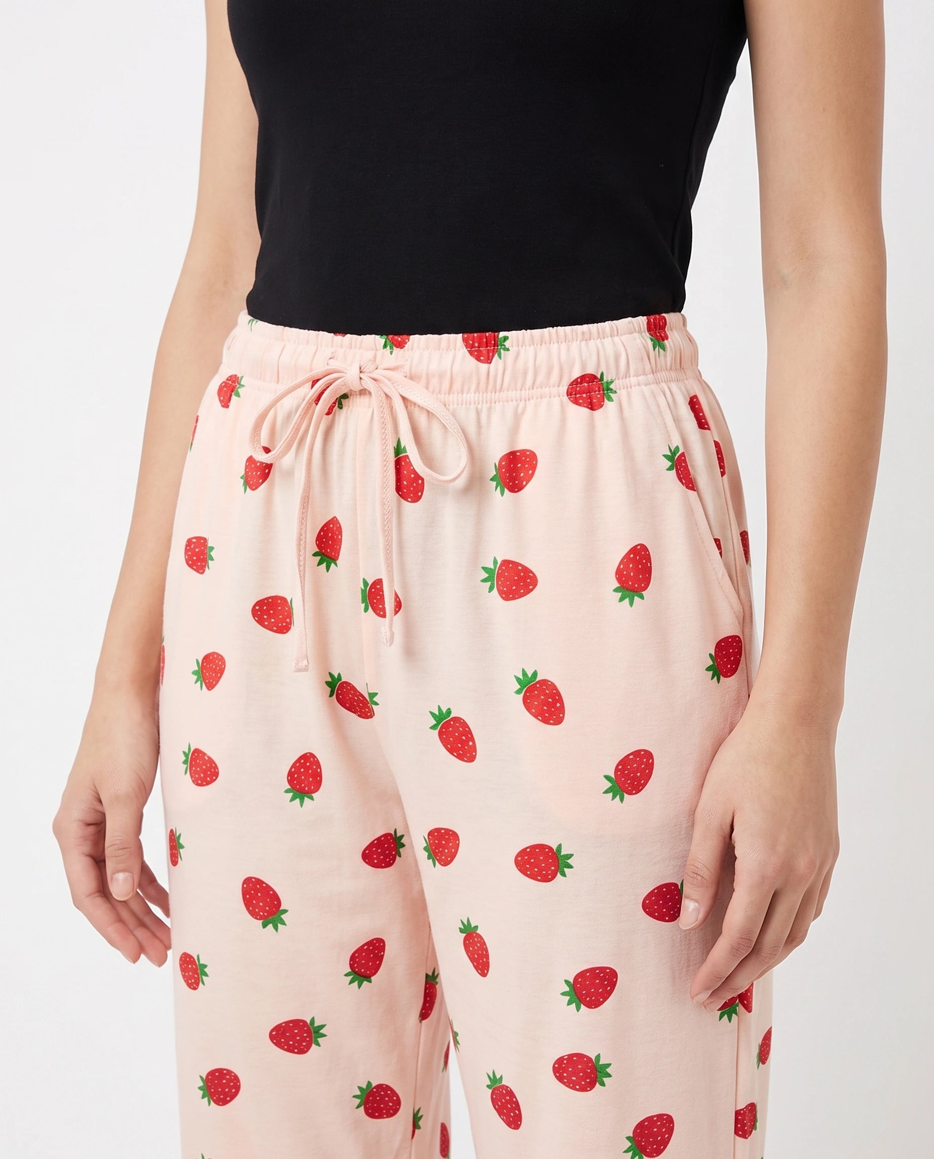 Cotton Trouser - Berry Daze