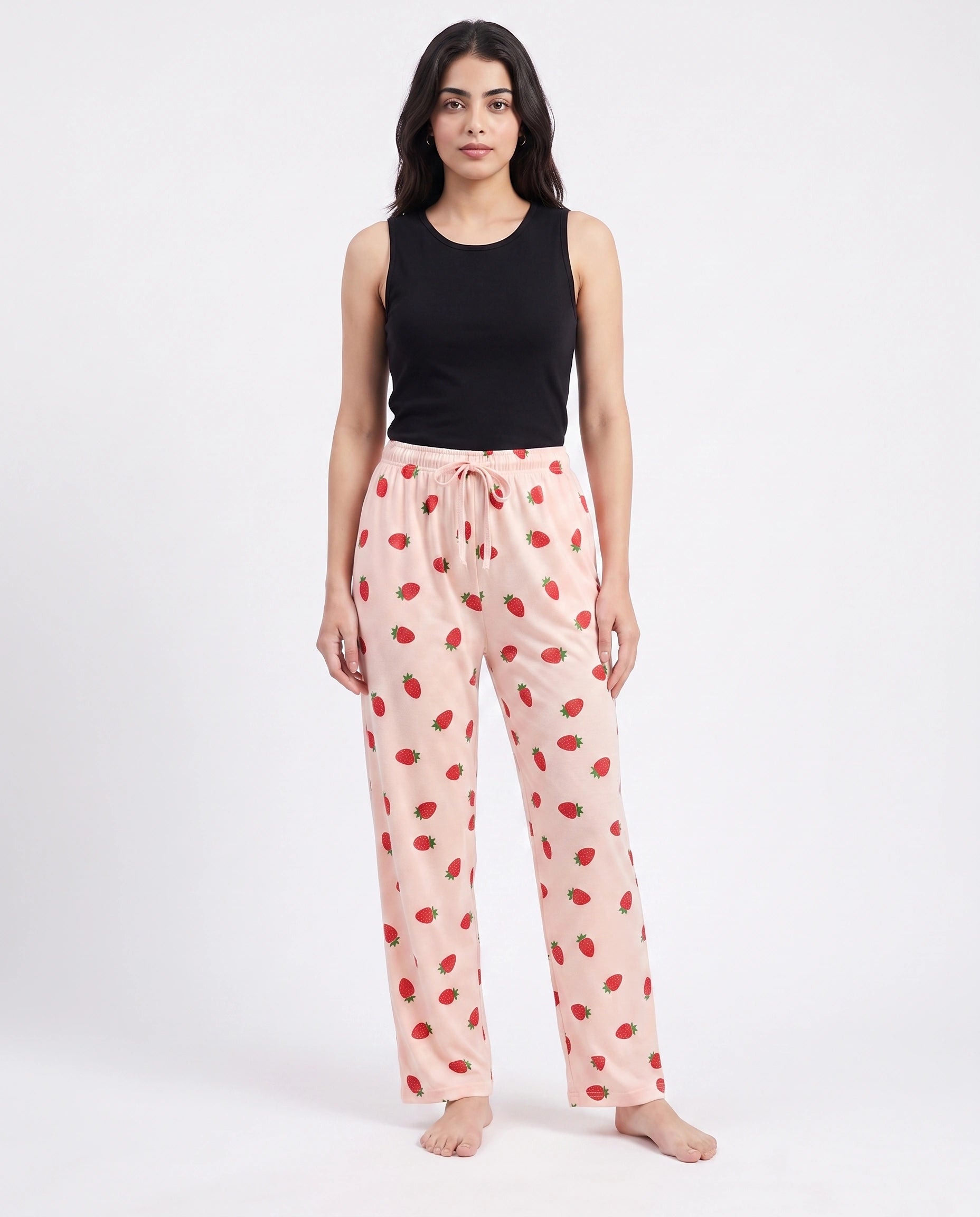 Cotton Trouser - Berry Daze