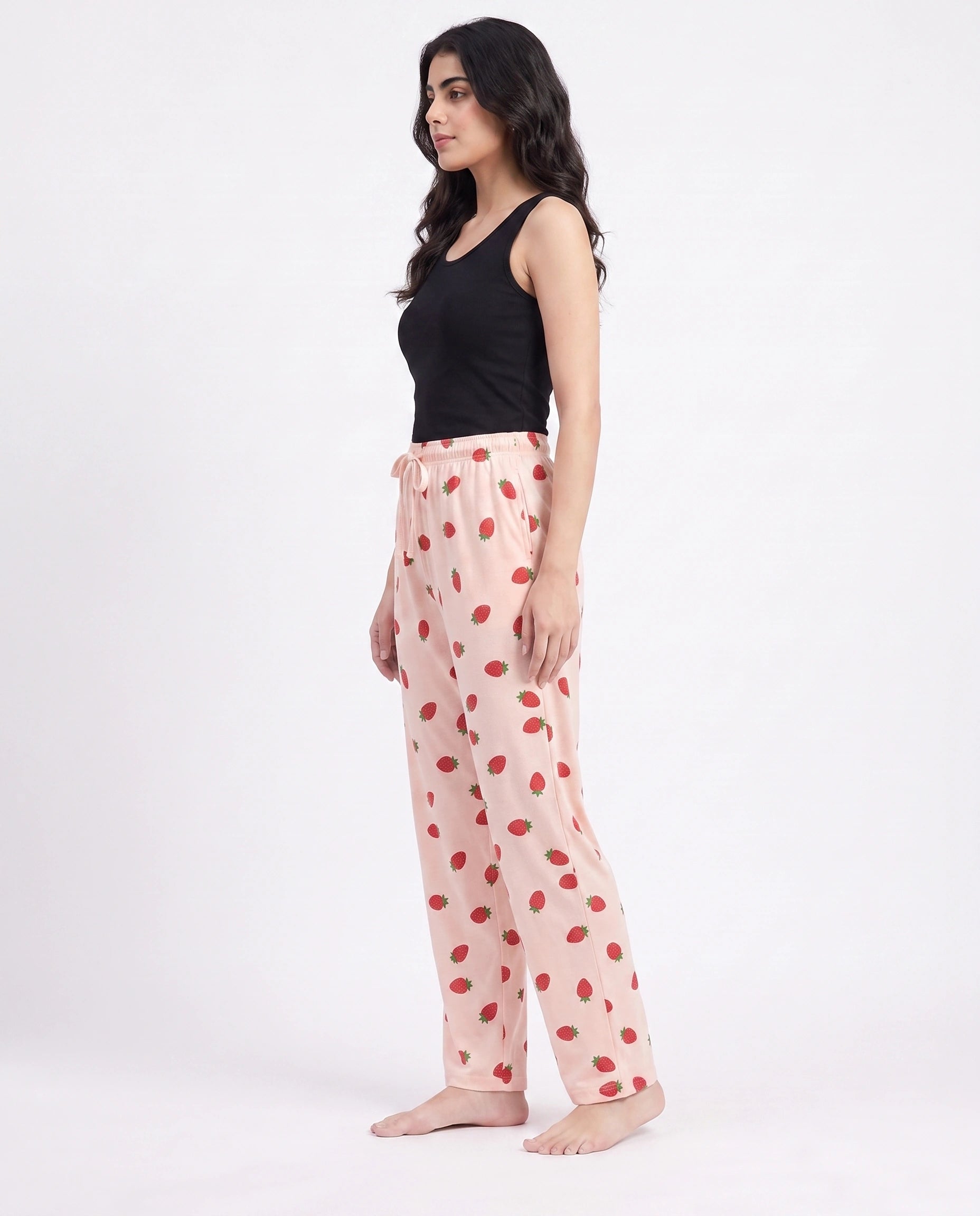 Cotton Trouser - Berry Daze