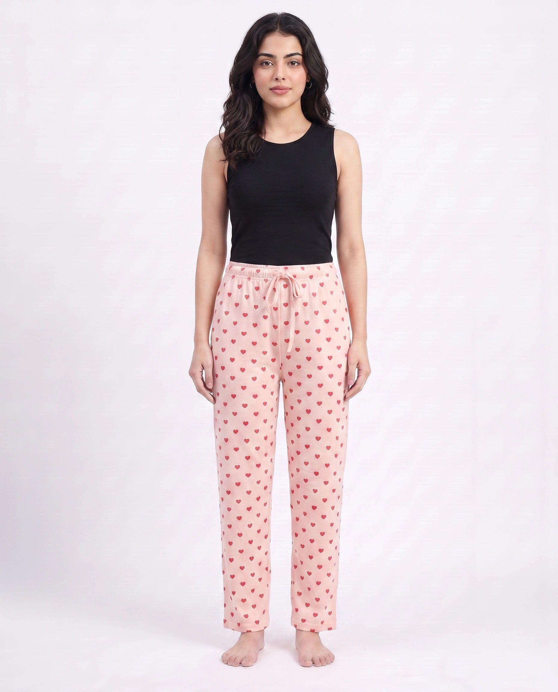 Cotton Trouser - Pink Love