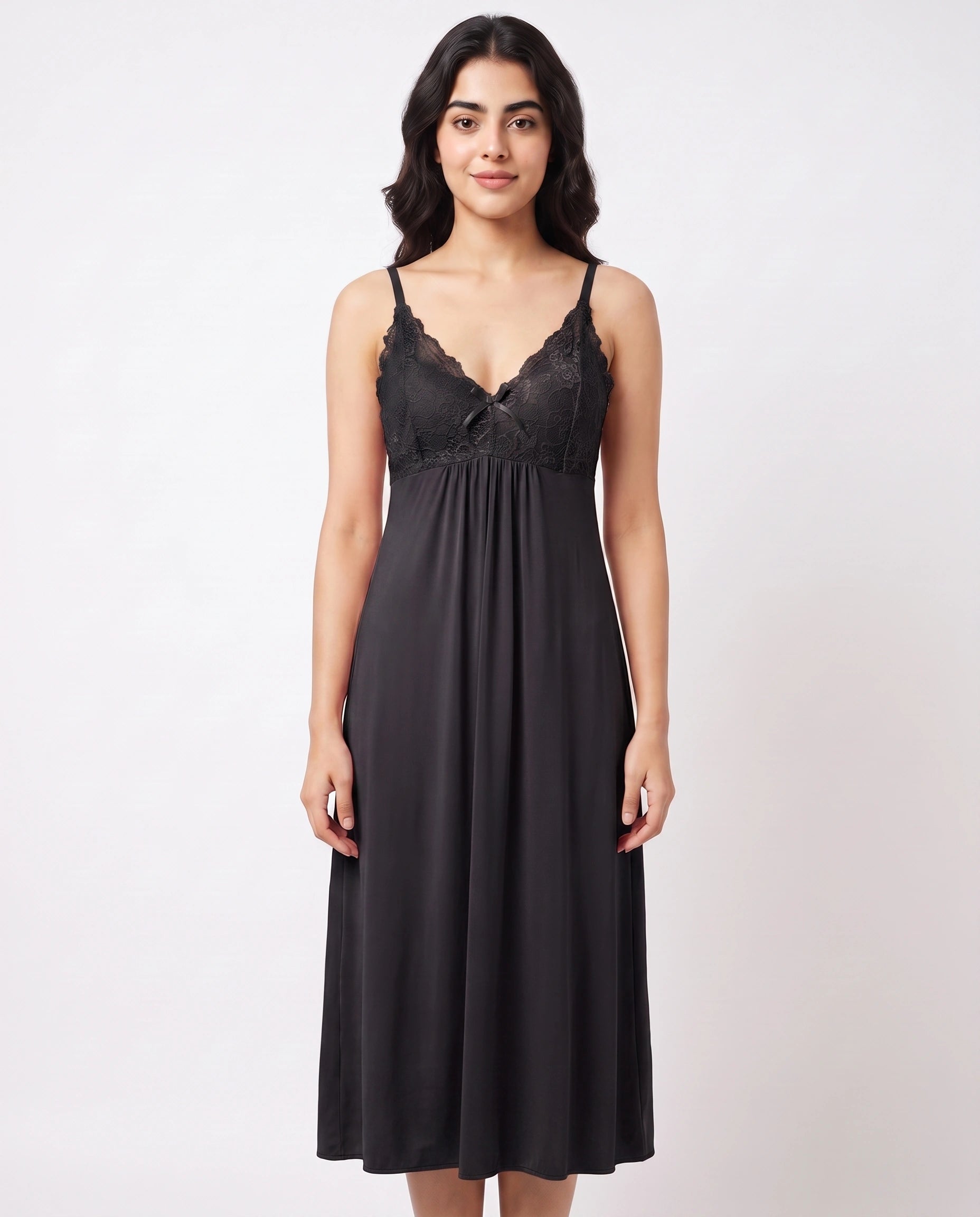 Gown Set - Marelle - Black
