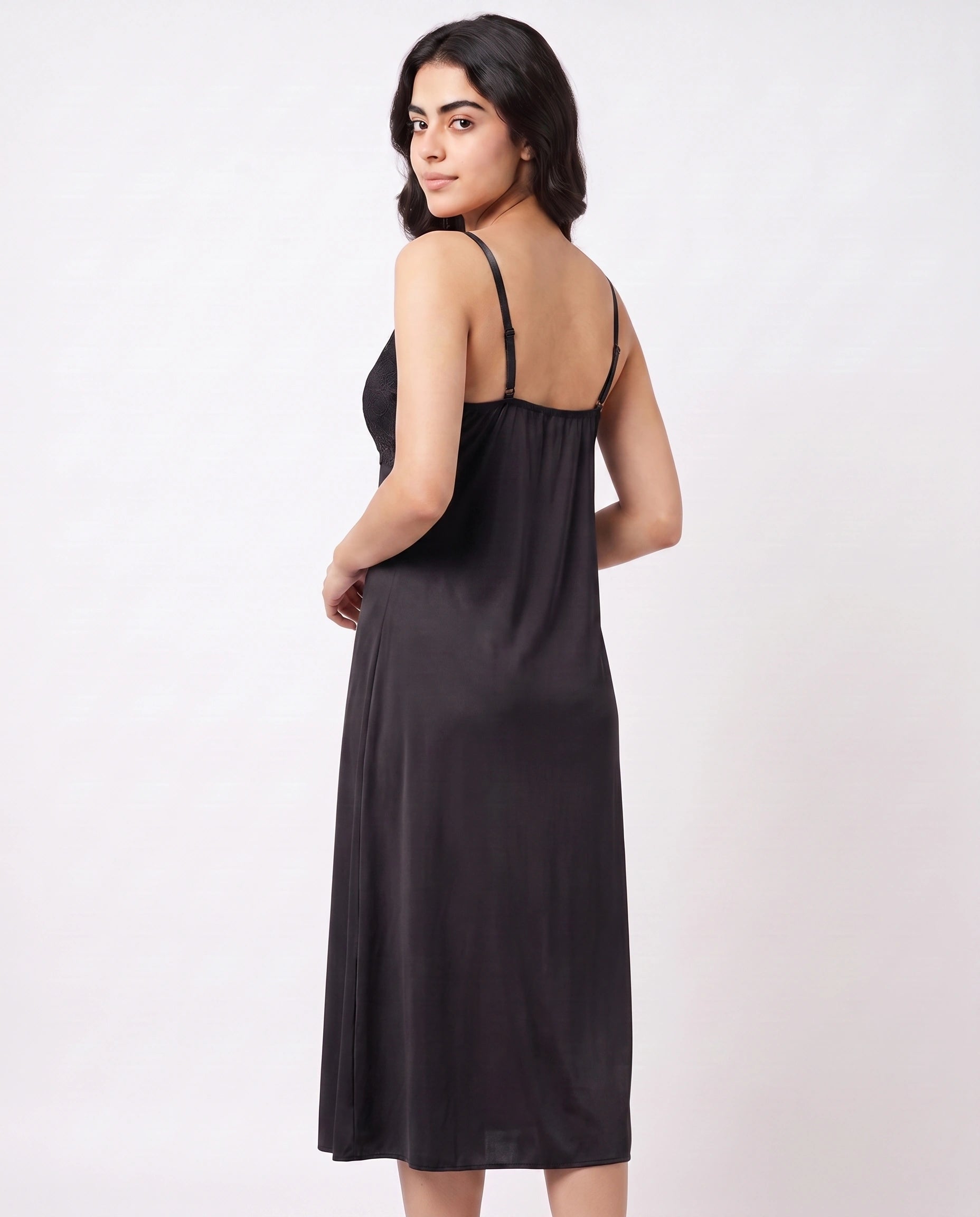 Gown Set - Marelle - Black
