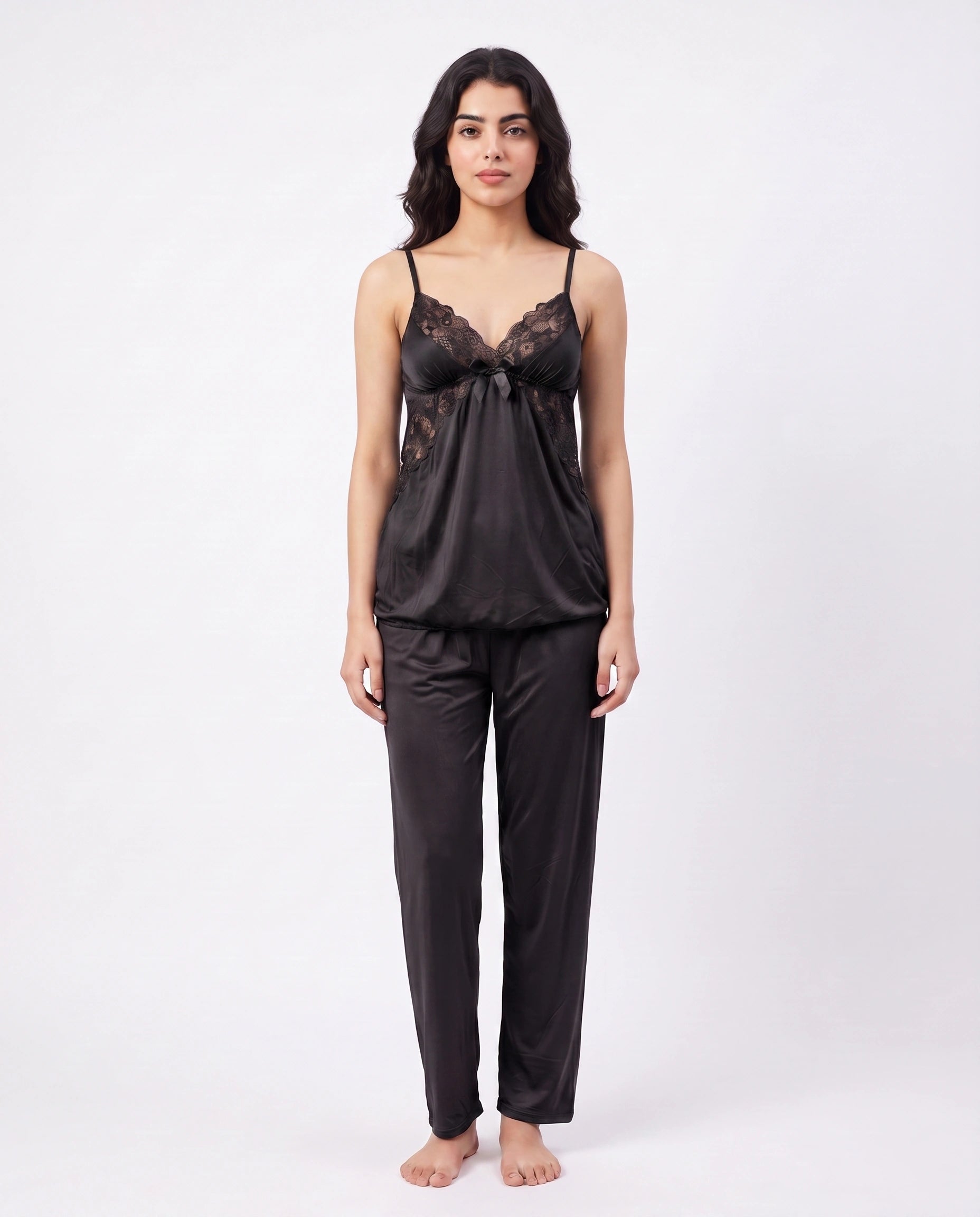 Gown Set - Zera - Black