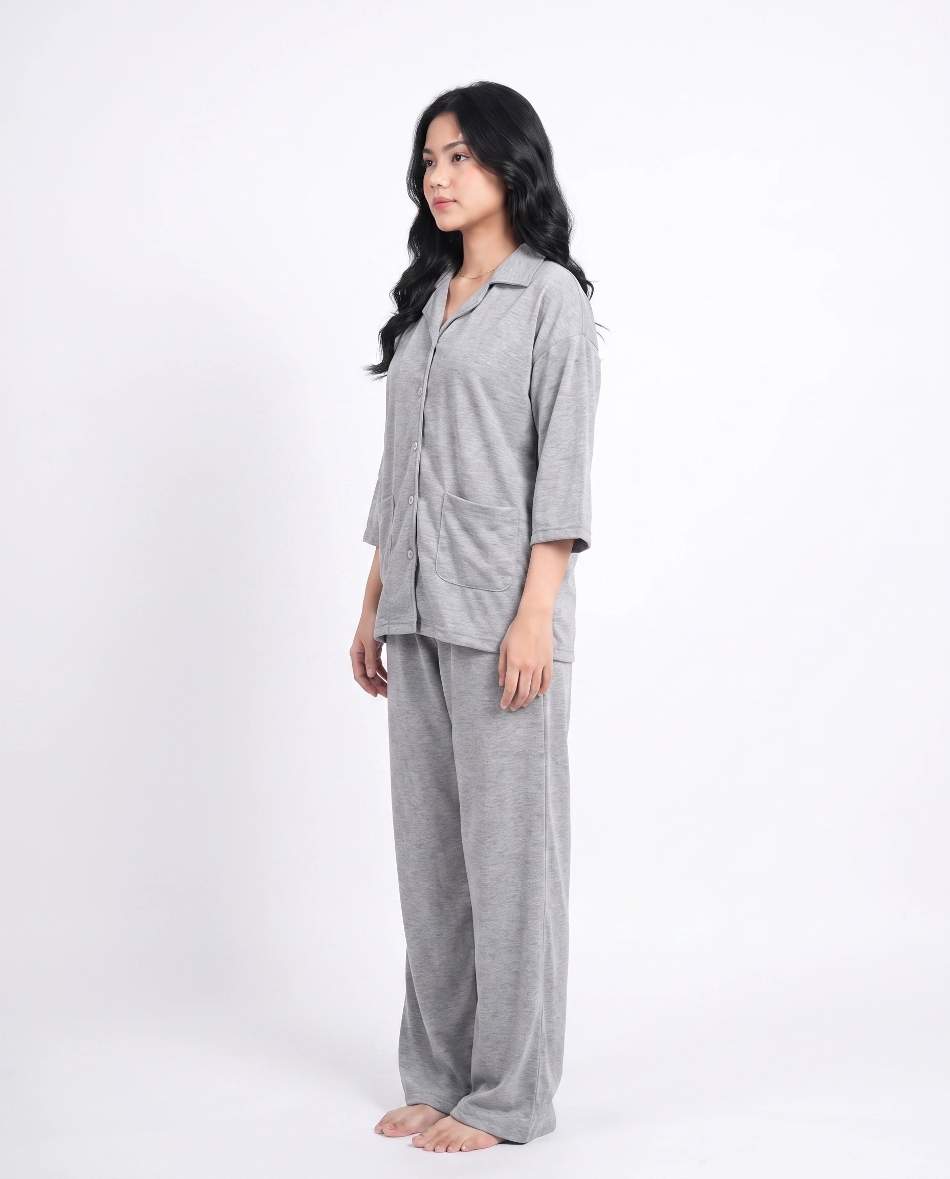 Summer Loungewear Set - Softco - Grey
