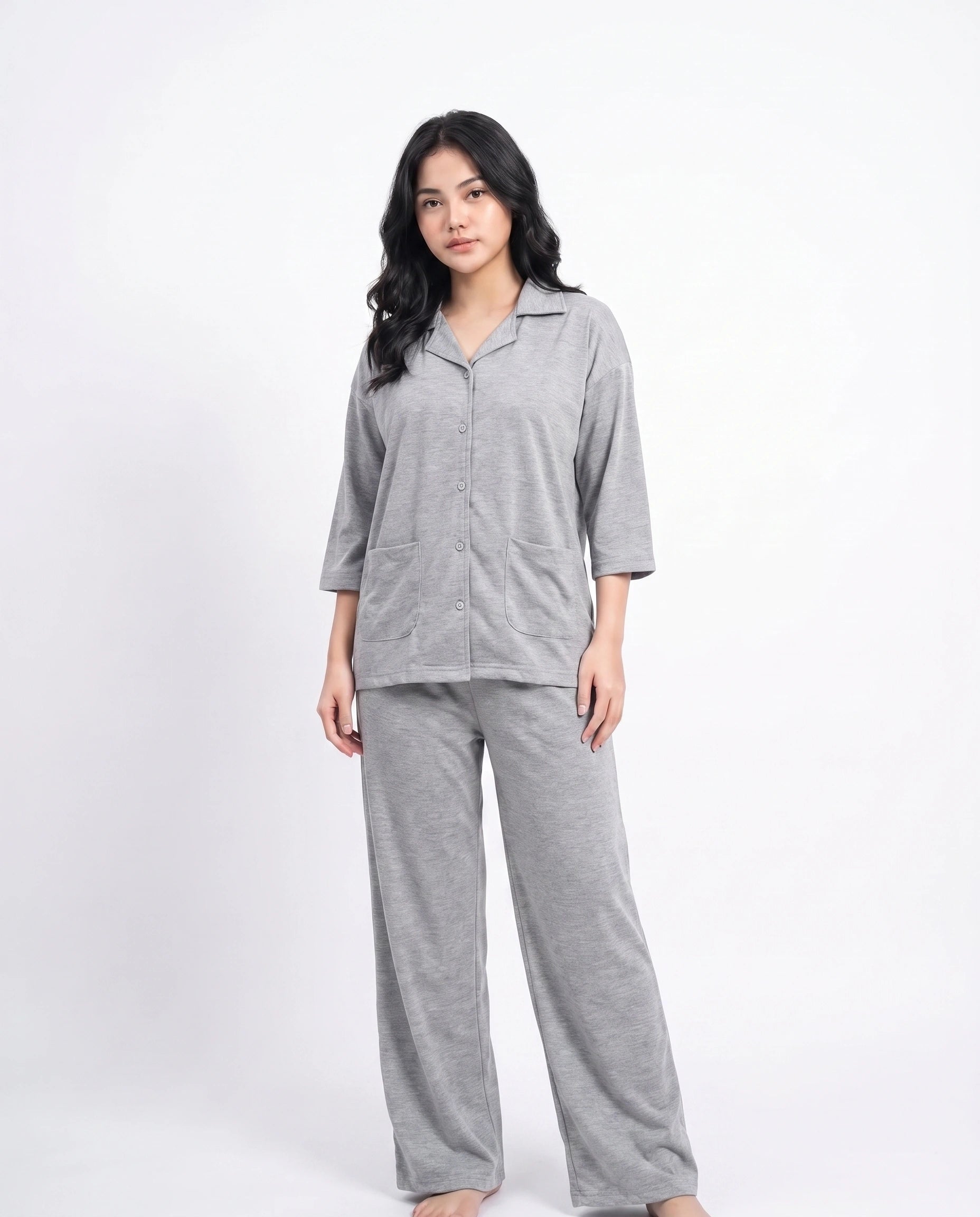 Summer Loungewear Set - Softco - Grey