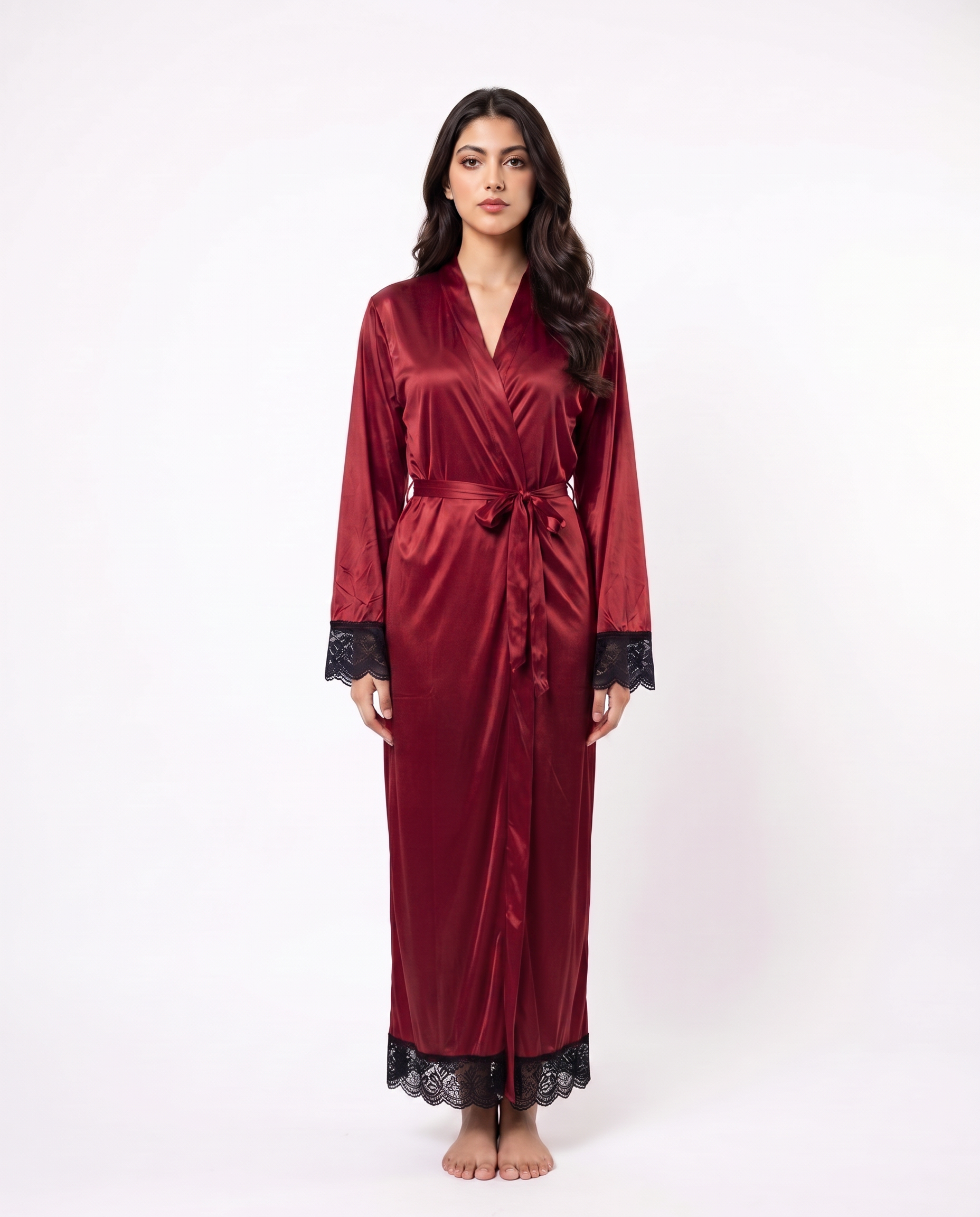 Artistry - Lace Long Robe