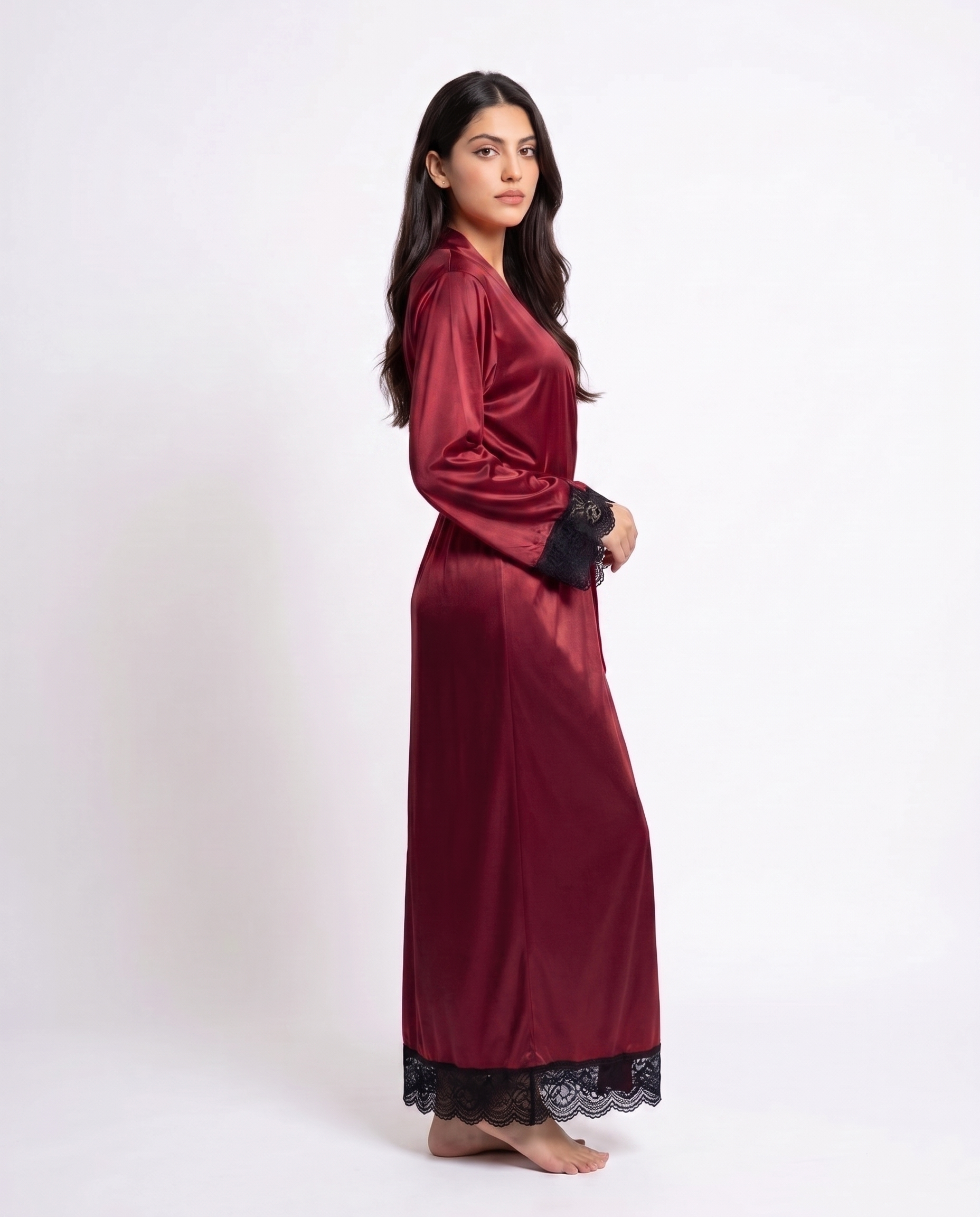 Artistry - Lace Long Robe