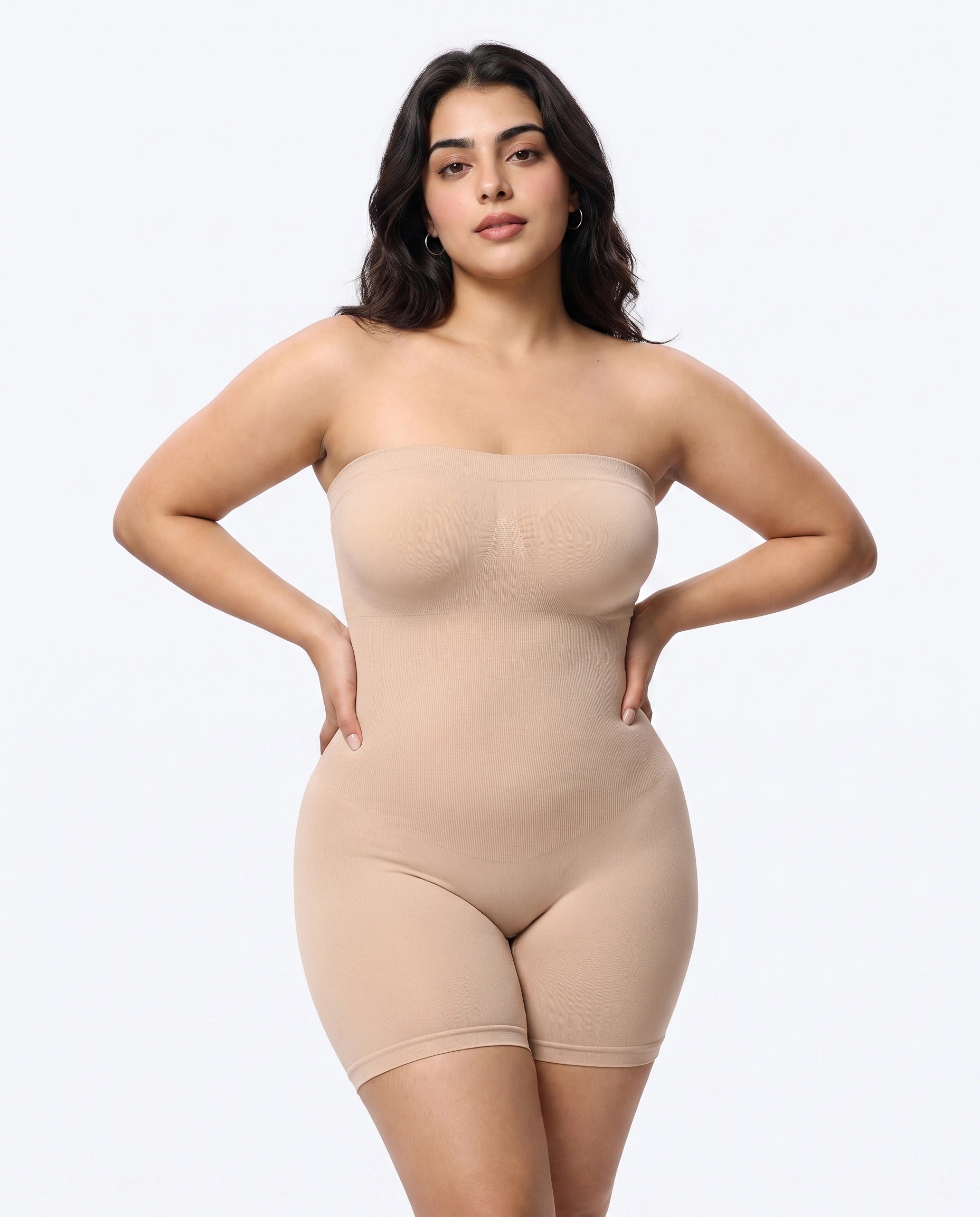 Full Body Strapless Tummy Control Shaper