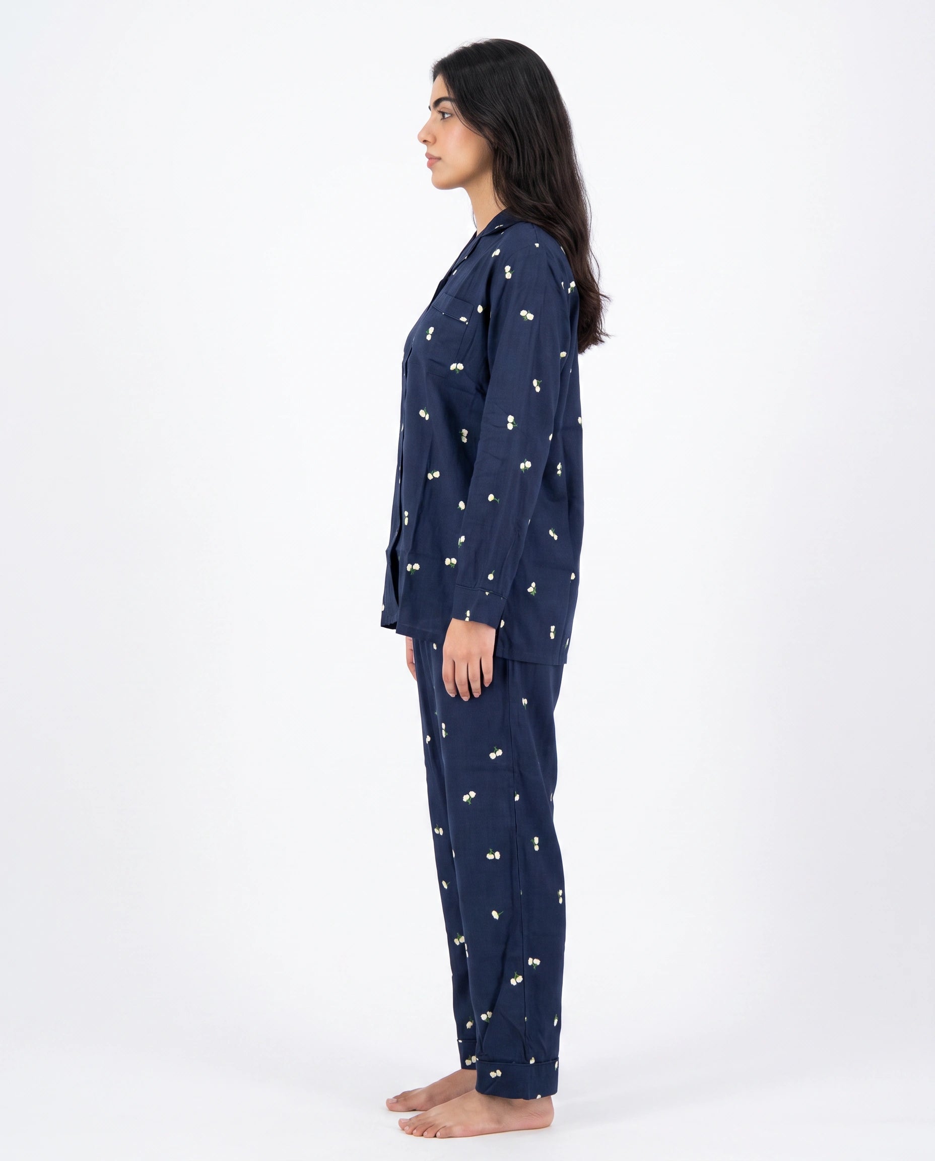 Linen PJ Set - Jasmine