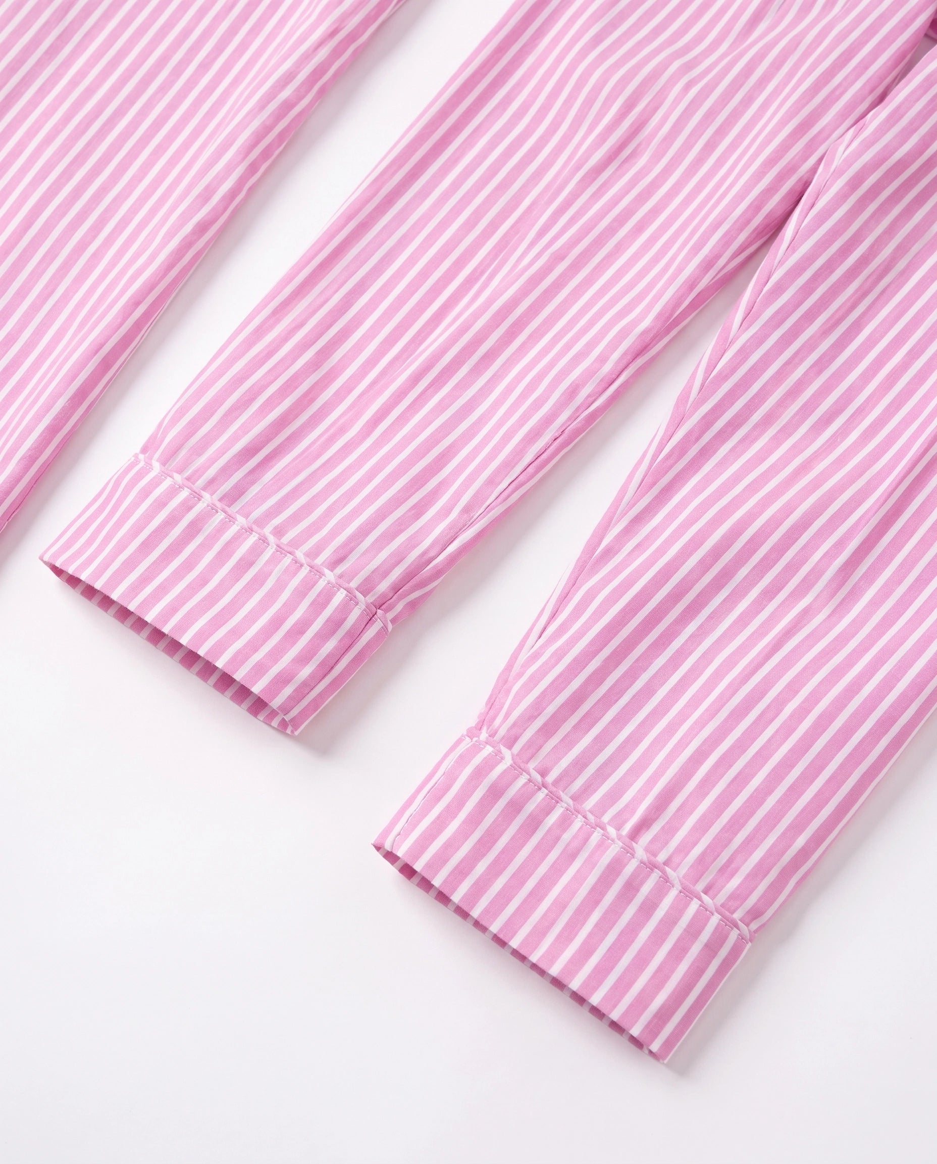 Linen PJ Set - Candy Stripe