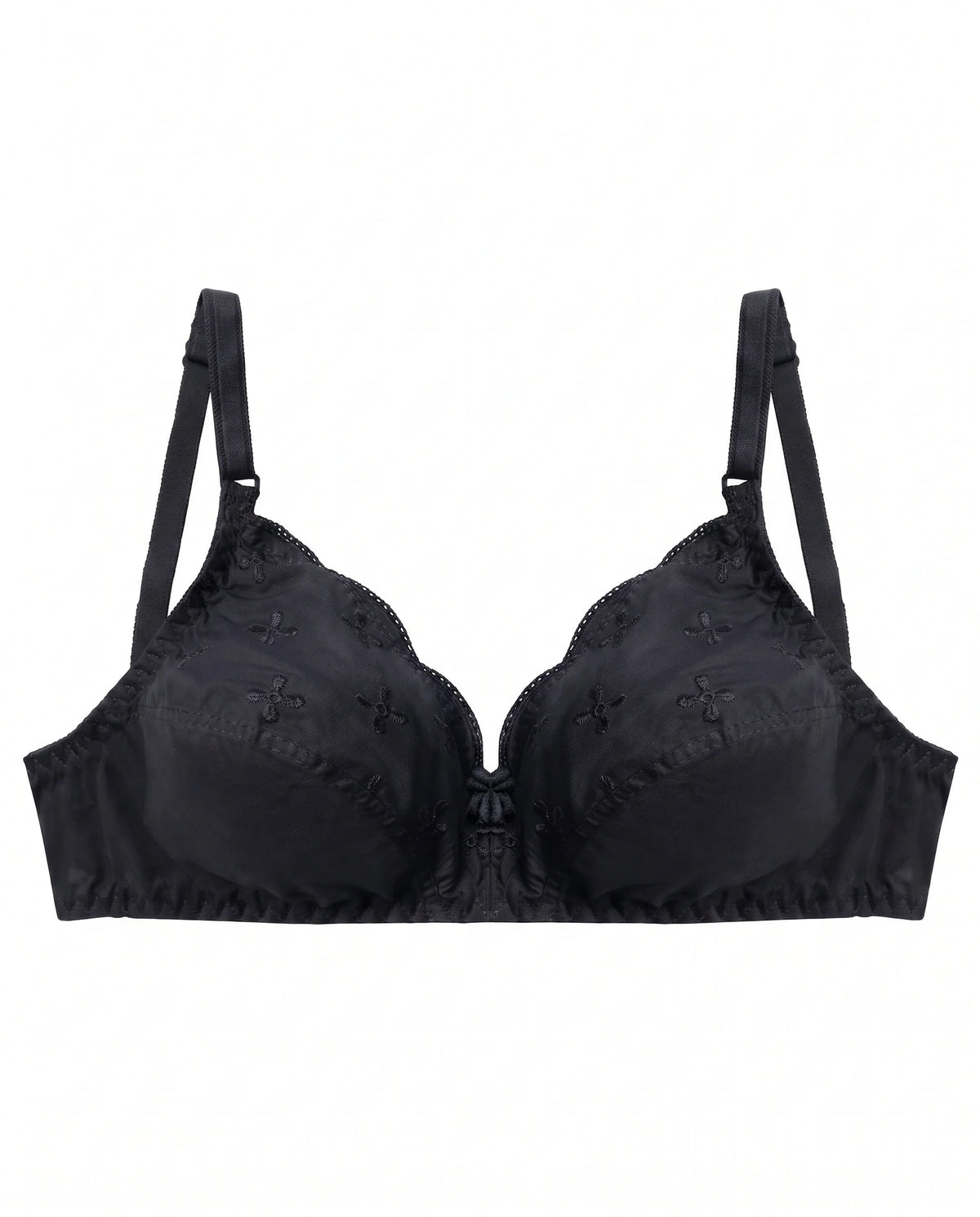 Pack Of 2 Floral Whisper Casual Non Padded Wireless Bra